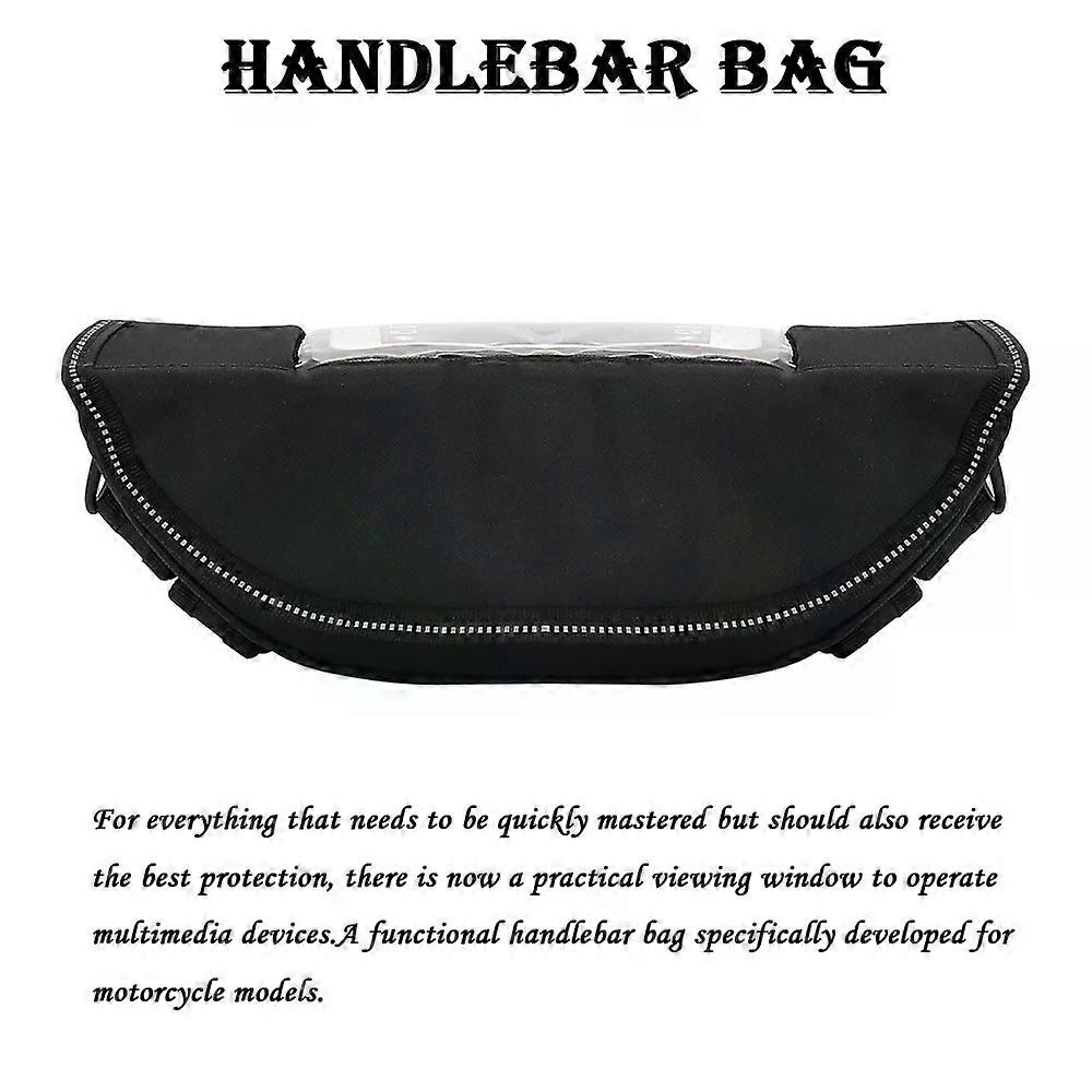 Handlebar Bag for S1000XR R1250R F800GS Waterproof And Dustproof Handlebar Storage Bag navigation Bag