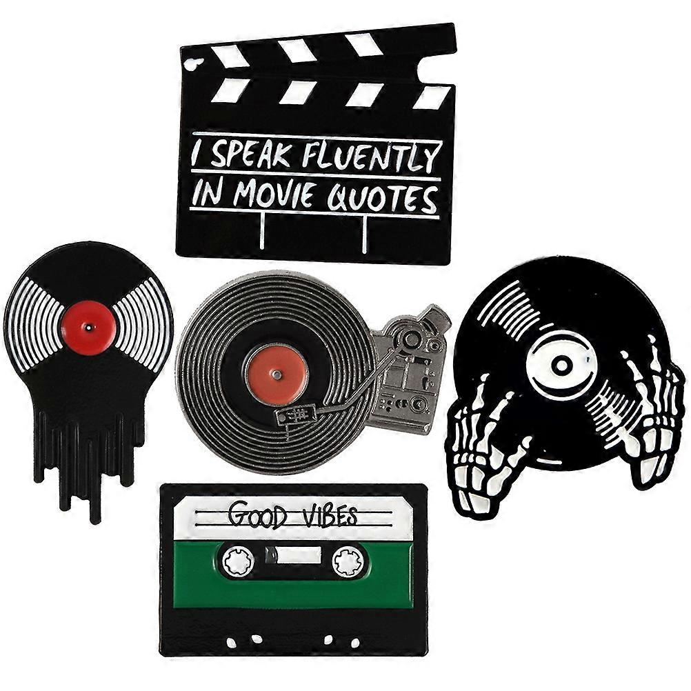 Here's a refined and professional product description for your **Vintage Magnetic Tape Brooch**:
### ποΈ Vintage Magnetic Tape Brooch β 5pcs