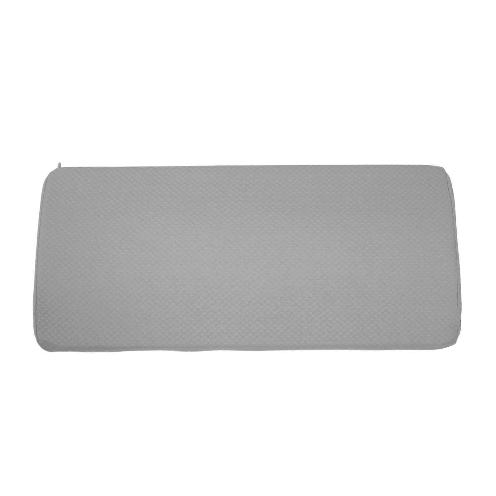 Ergonomic Waist Support Pillow, Skin-friendly, Breathable, Washable, Sleeping, Lower Back Support, Bed Chair, 3D, Gray, Upgraded Core