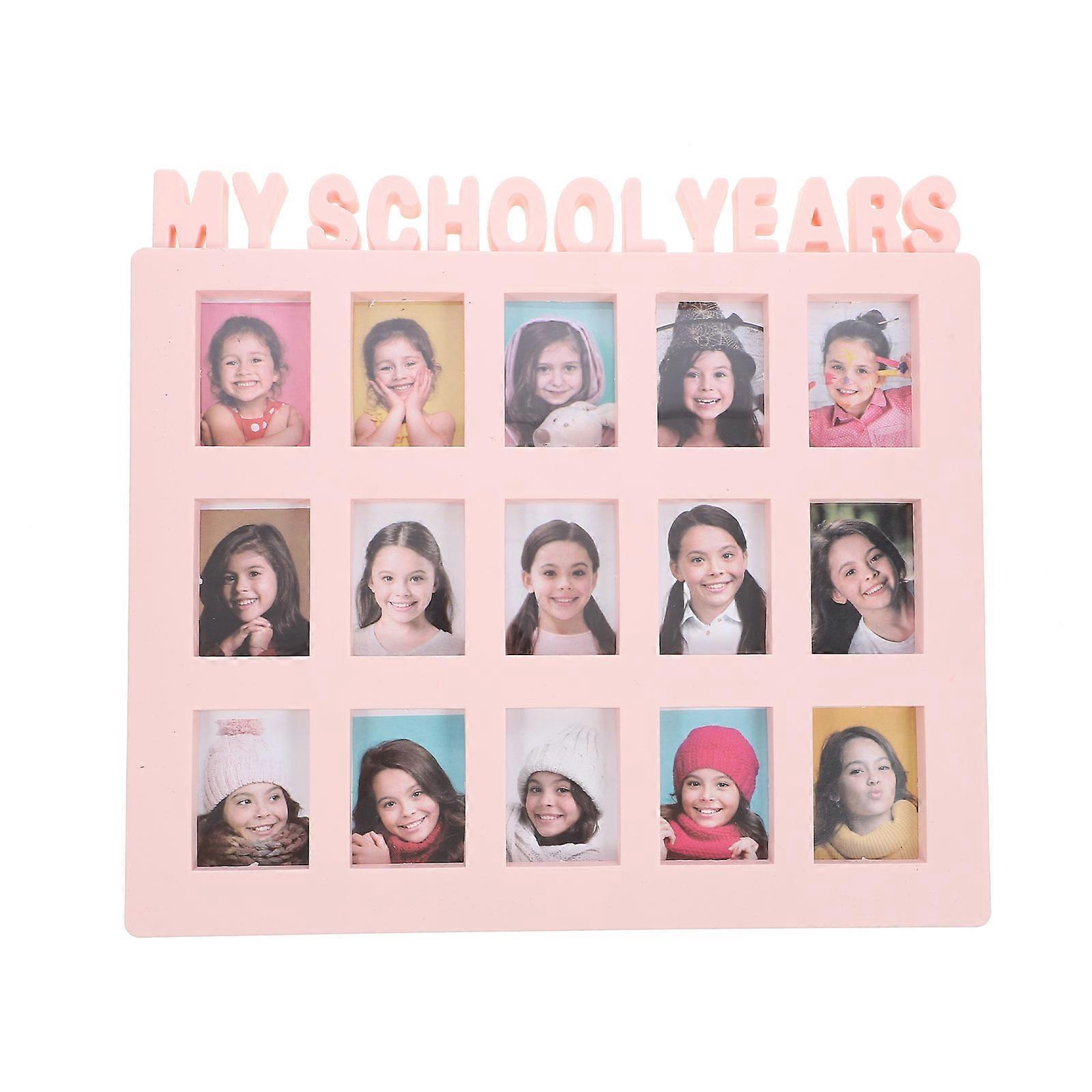 Record Frame Kids Growth Recording Photo Frame Home Picture Frame Modern Style 1Pack