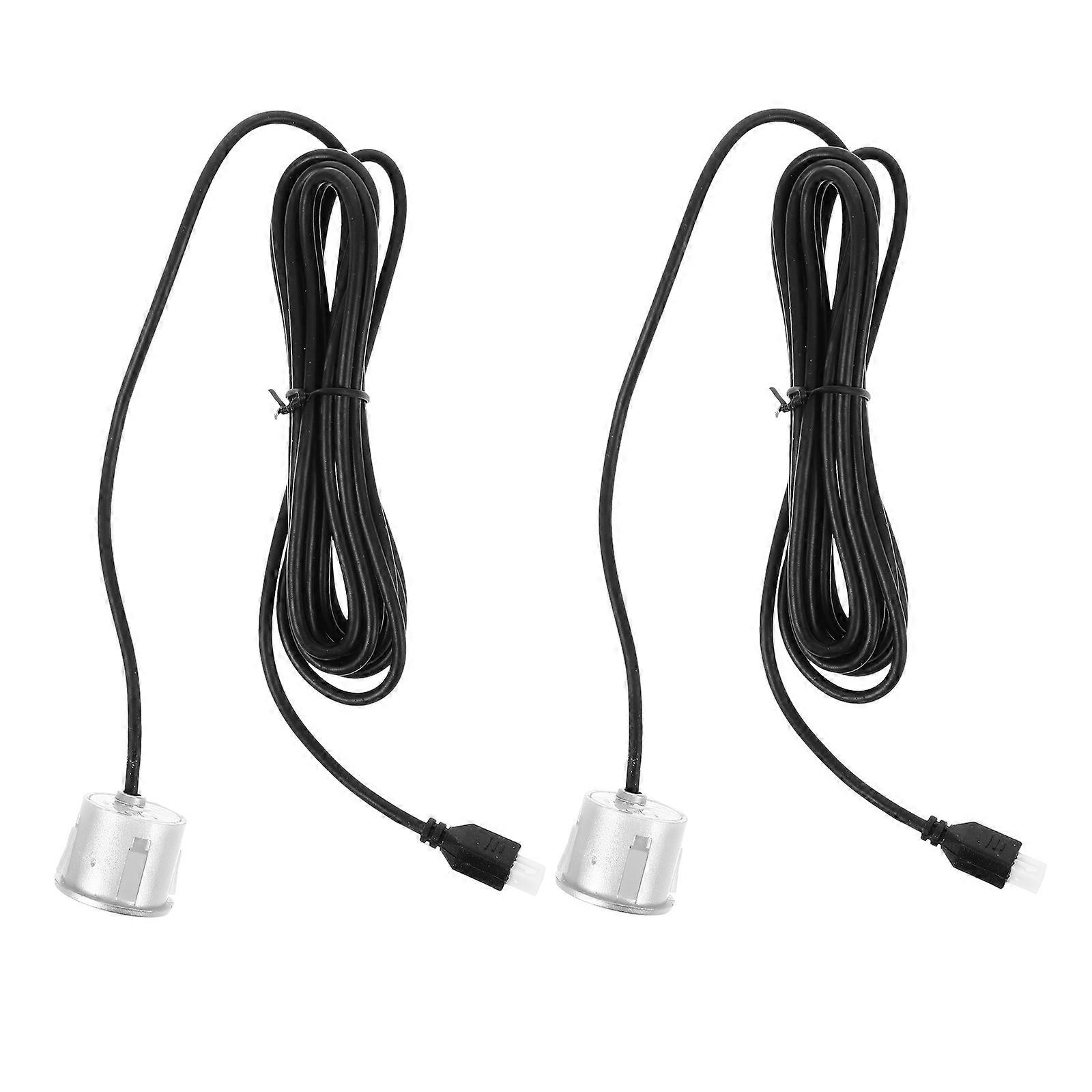 Parking Assist Sensor Reversing Radars Car Parking Aid Object Detection Ultra Thin 2Pcs