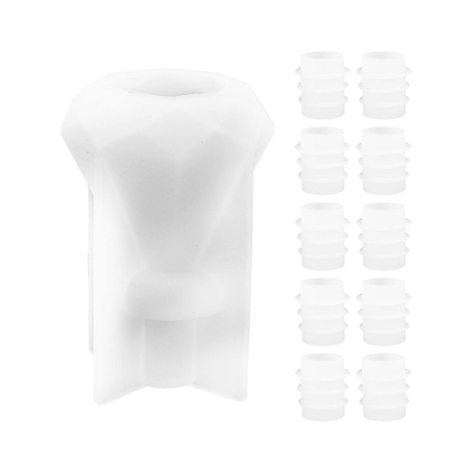 Mold Set for DIY Epoxy Casting – Unique Craft Mould with Stoppers for Creative Decorations and Hands On Fun