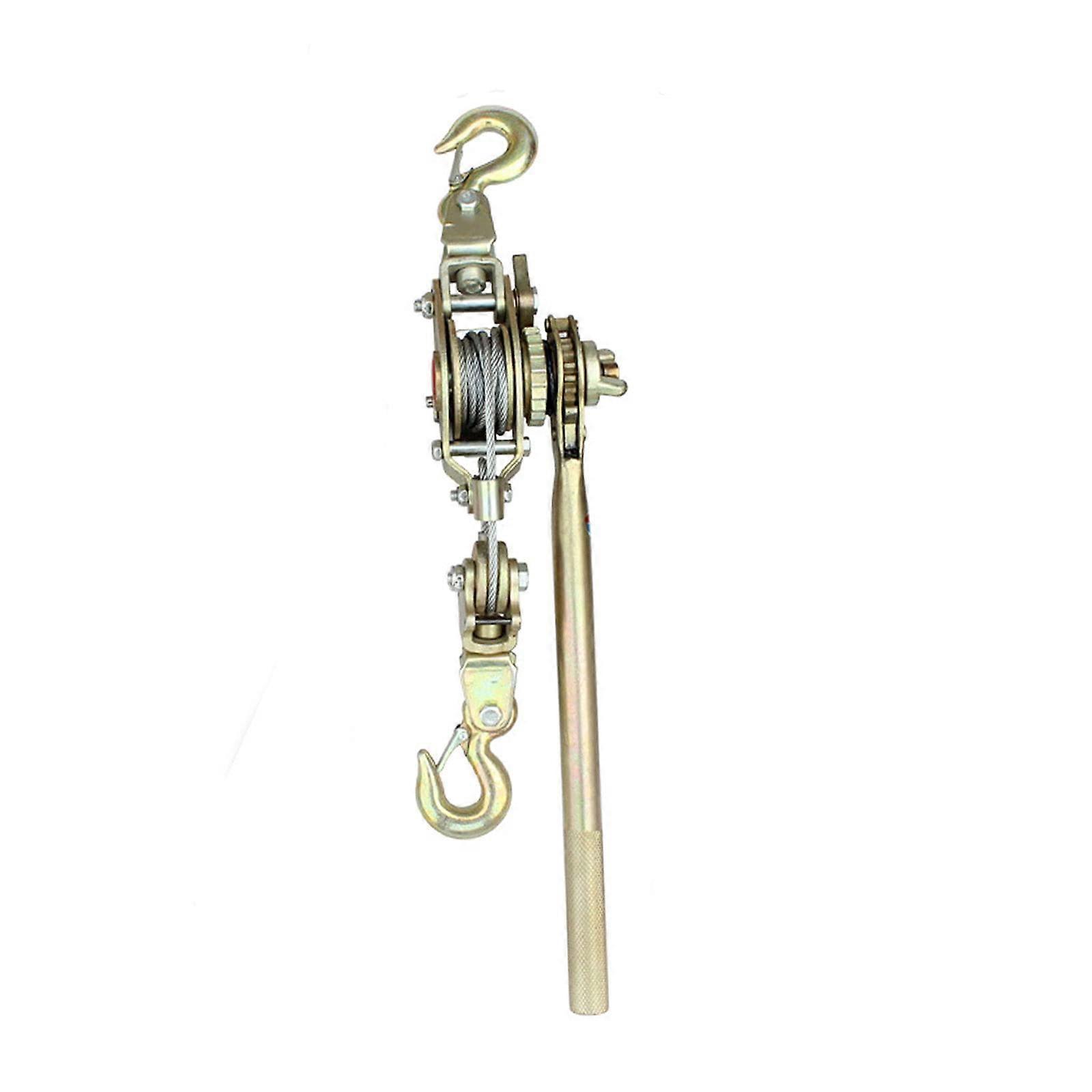Hand wire stripper with 2 hooks, portable stripper with double force for electrical maintenance