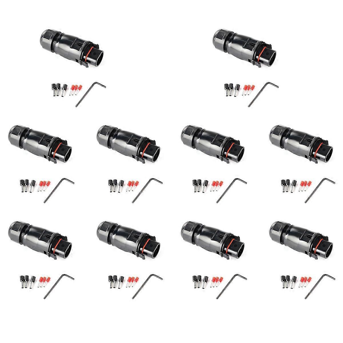 Solar PV Connector Plug Waterproof IP68 4000V 40A