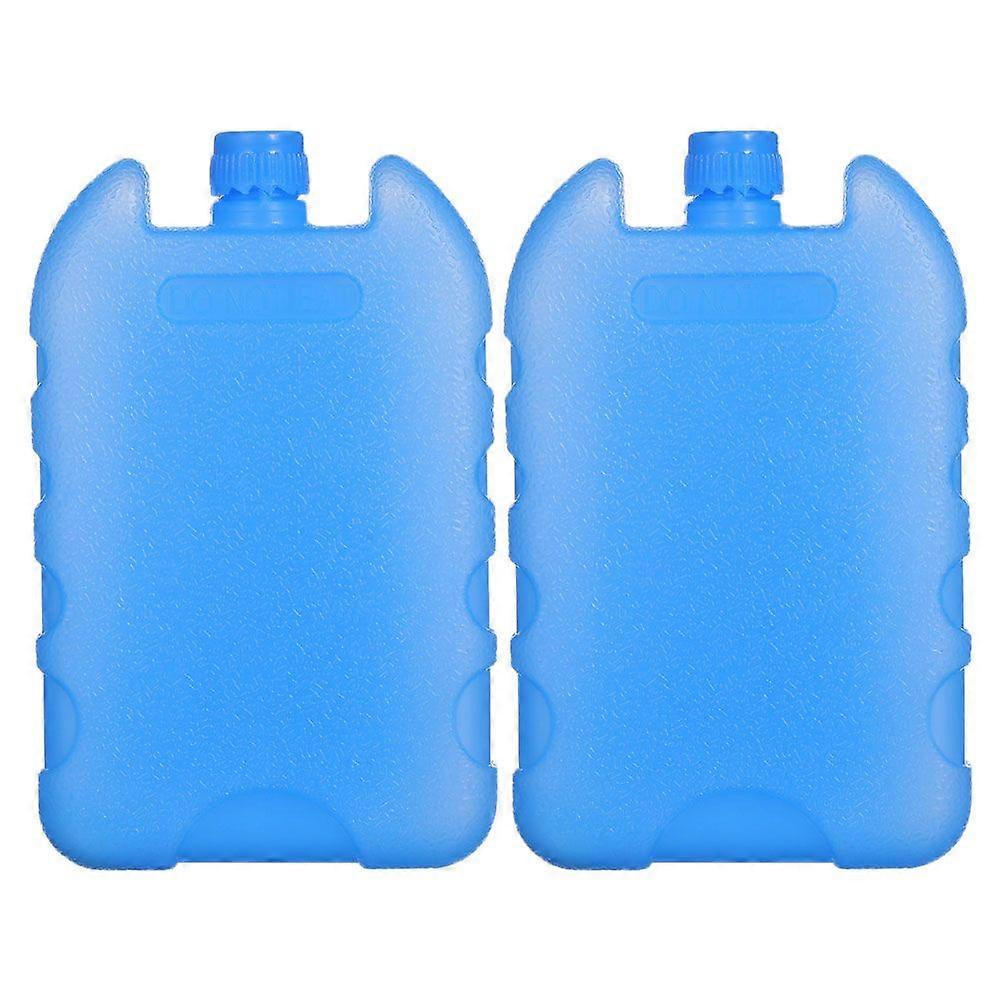 2Pcs Freezer Packs For Coolers Ice Block Cooler Freezer Reusable Ice Packs Essentials