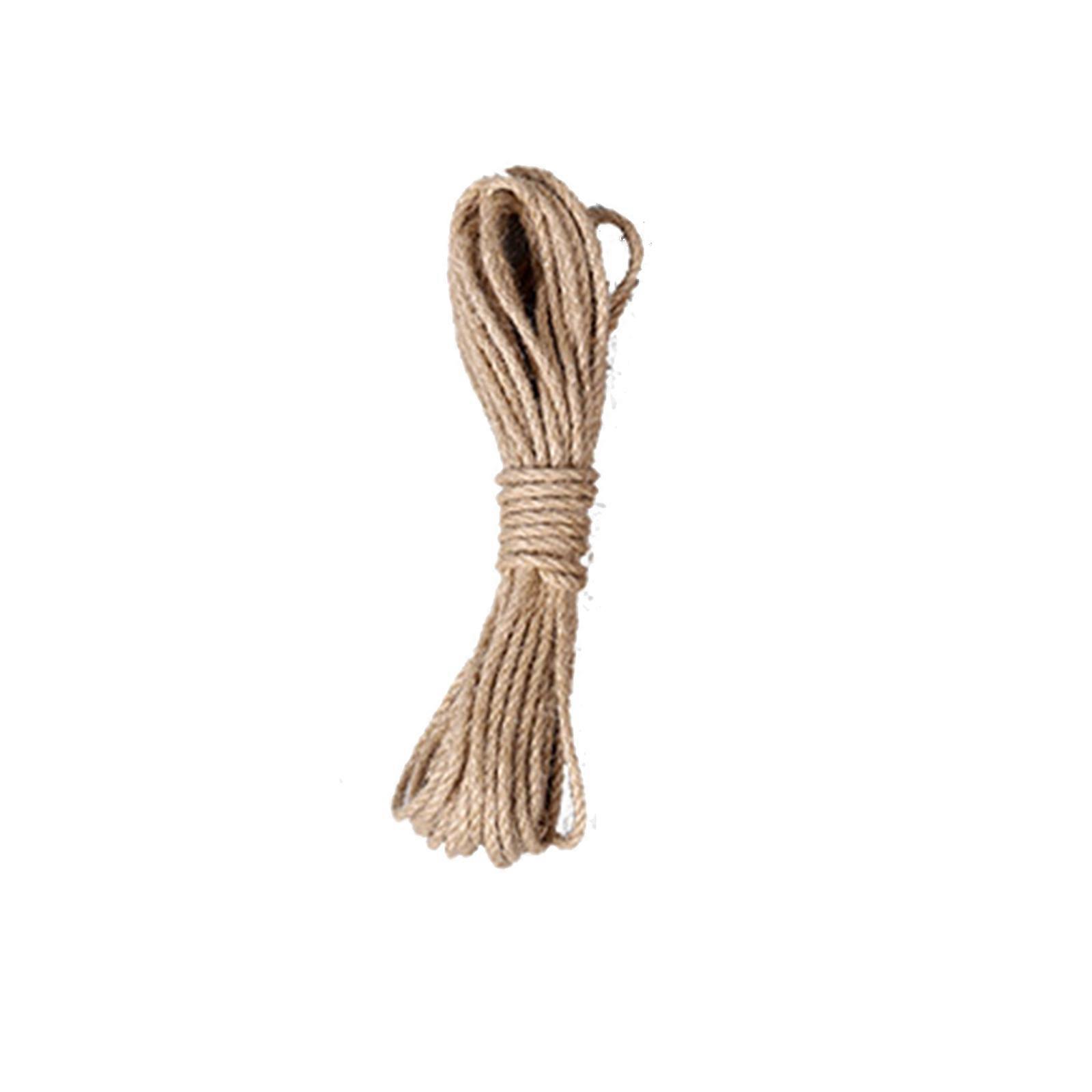 Diy Crafts Hemp Rope, Outdoor Decorative Rope That Brings Rustic Charm To Any Setting, Eco-Friendly Fiber Rope, 1 Roll