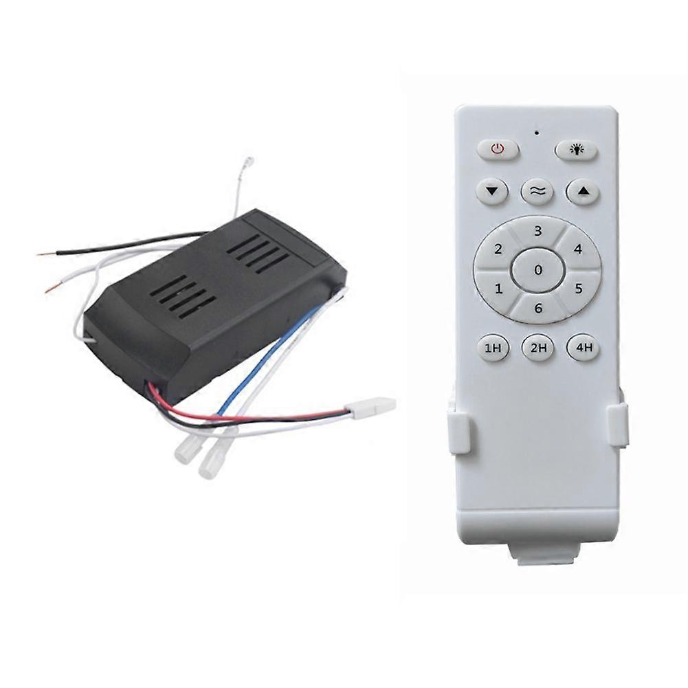 Universal Ceiling Fan Remote Control Kit Low Voltage 50w Dc Fan Light Driver Controller 6-Speed & T