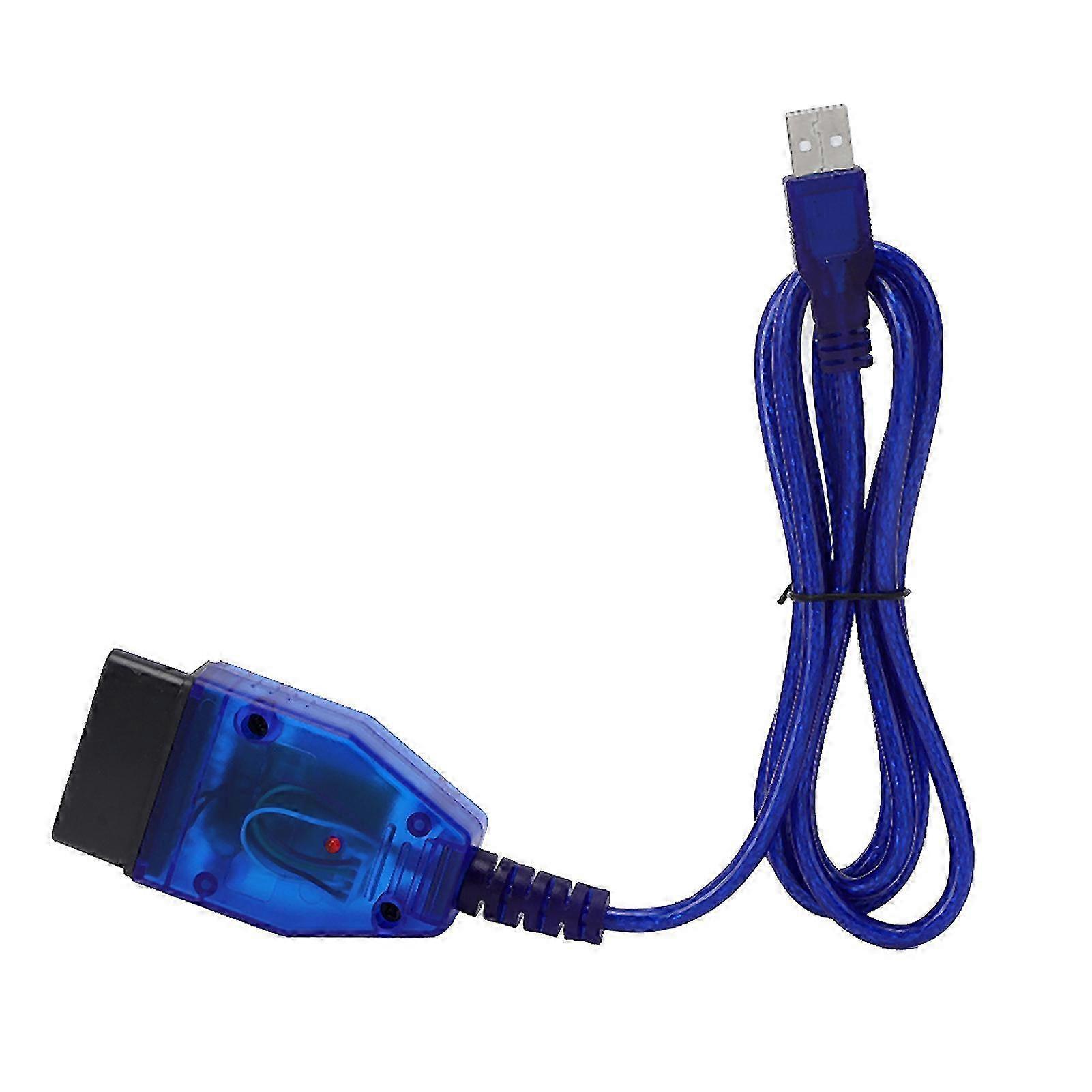 Car Diagnostic Test Line for KKL USB Scanner Cable Compatible with Certain Vehicles