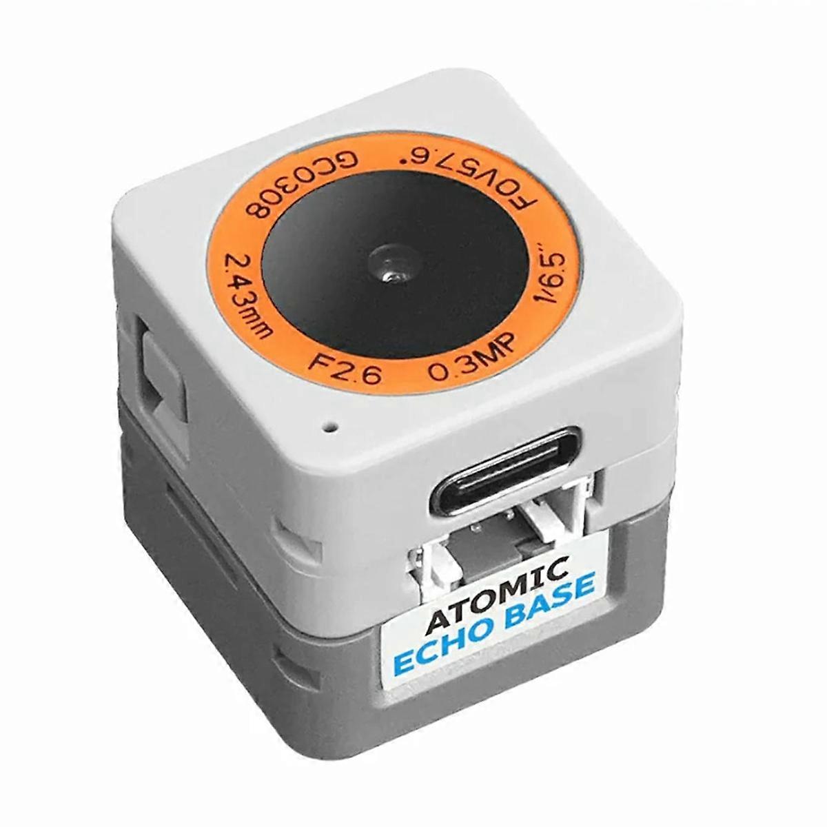 AtomS3R-CAM AI Chatbot Kit ESP32-S3 Programmable Controller+Voice Base Visual Voice Assistant Integr