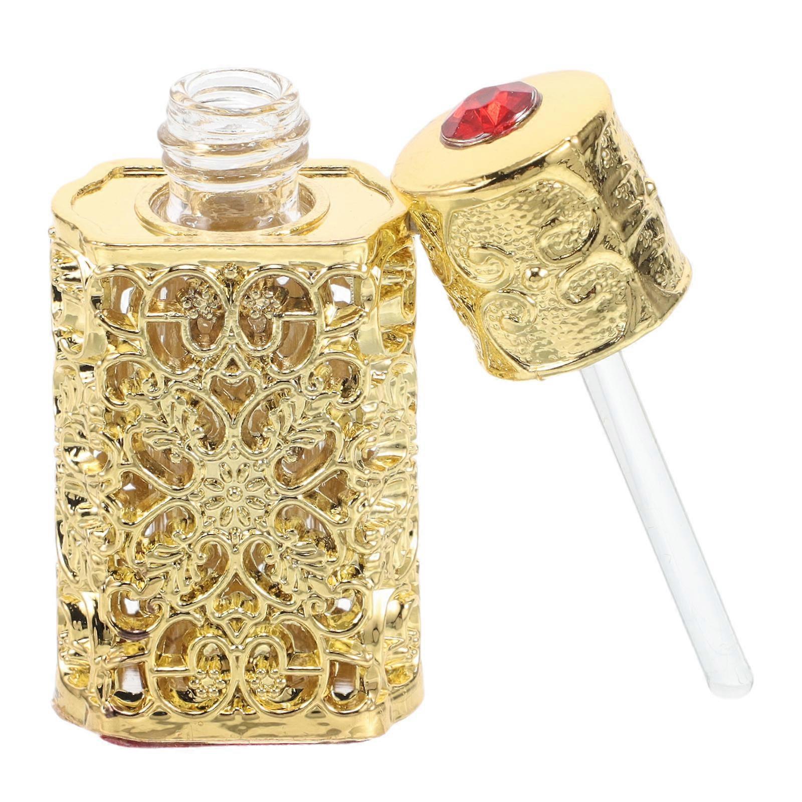 Portable Essential Oil Bottle for Storage with Elegant Hollow Design 3ml