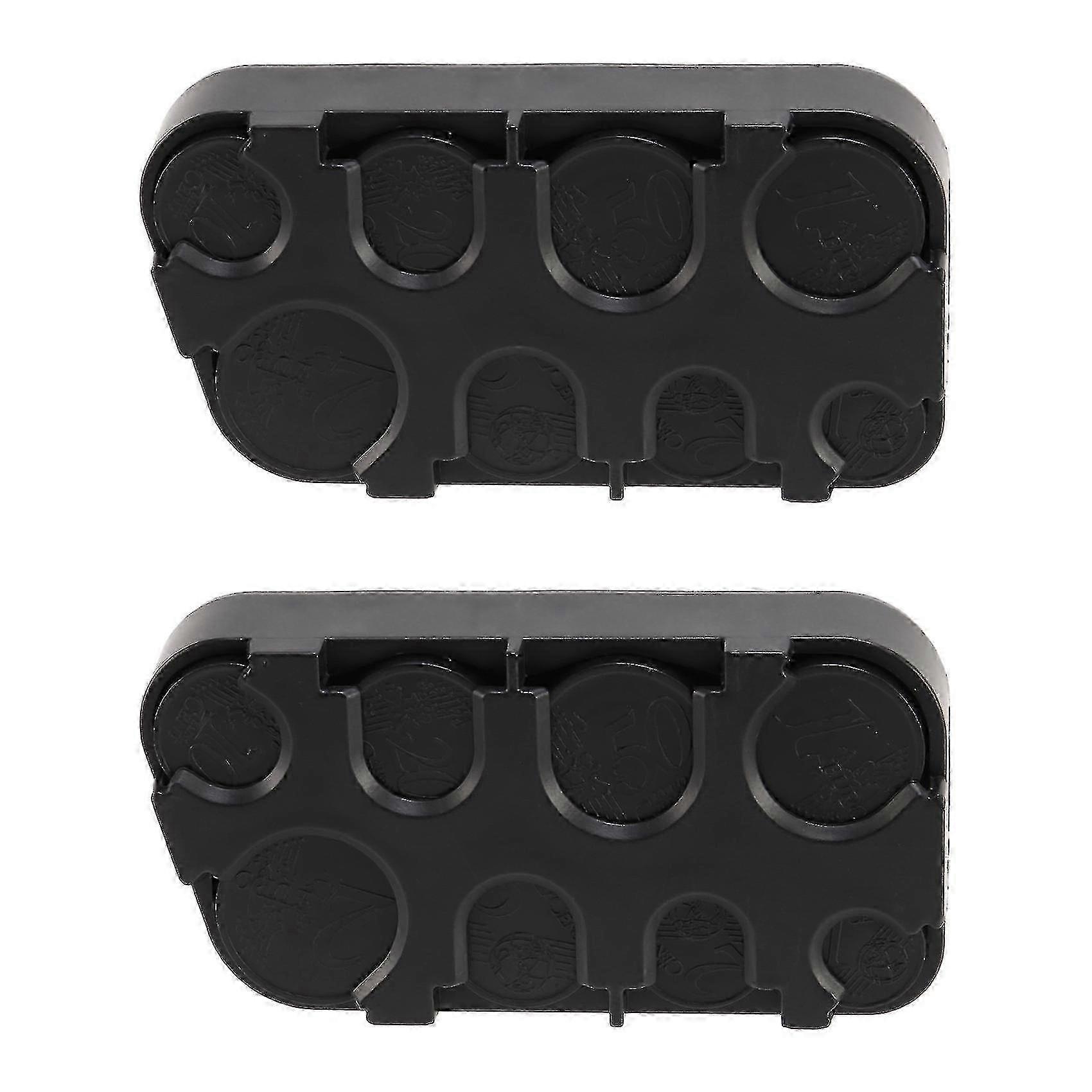 2x coin dispenser coin storage box dispenser