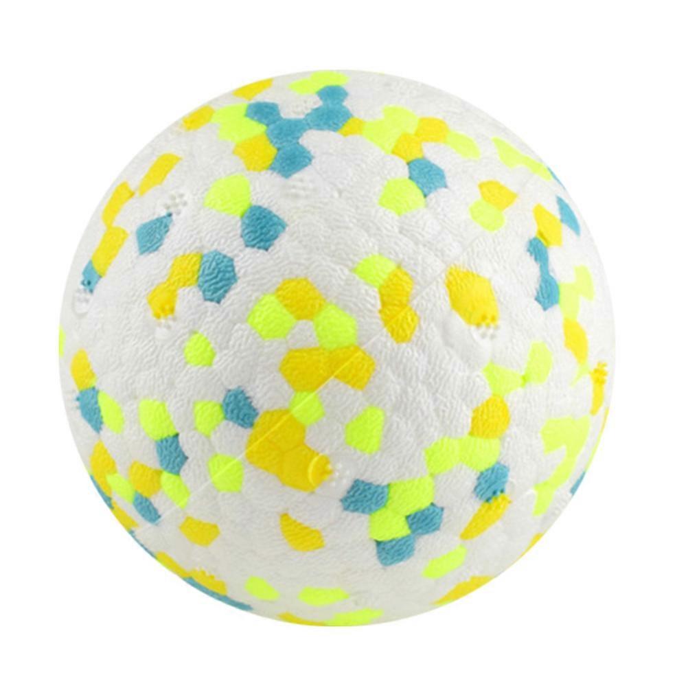 1pc Pet Ball Toy Training Ball Dog Elastic Teeth Cleaning Training Plaything