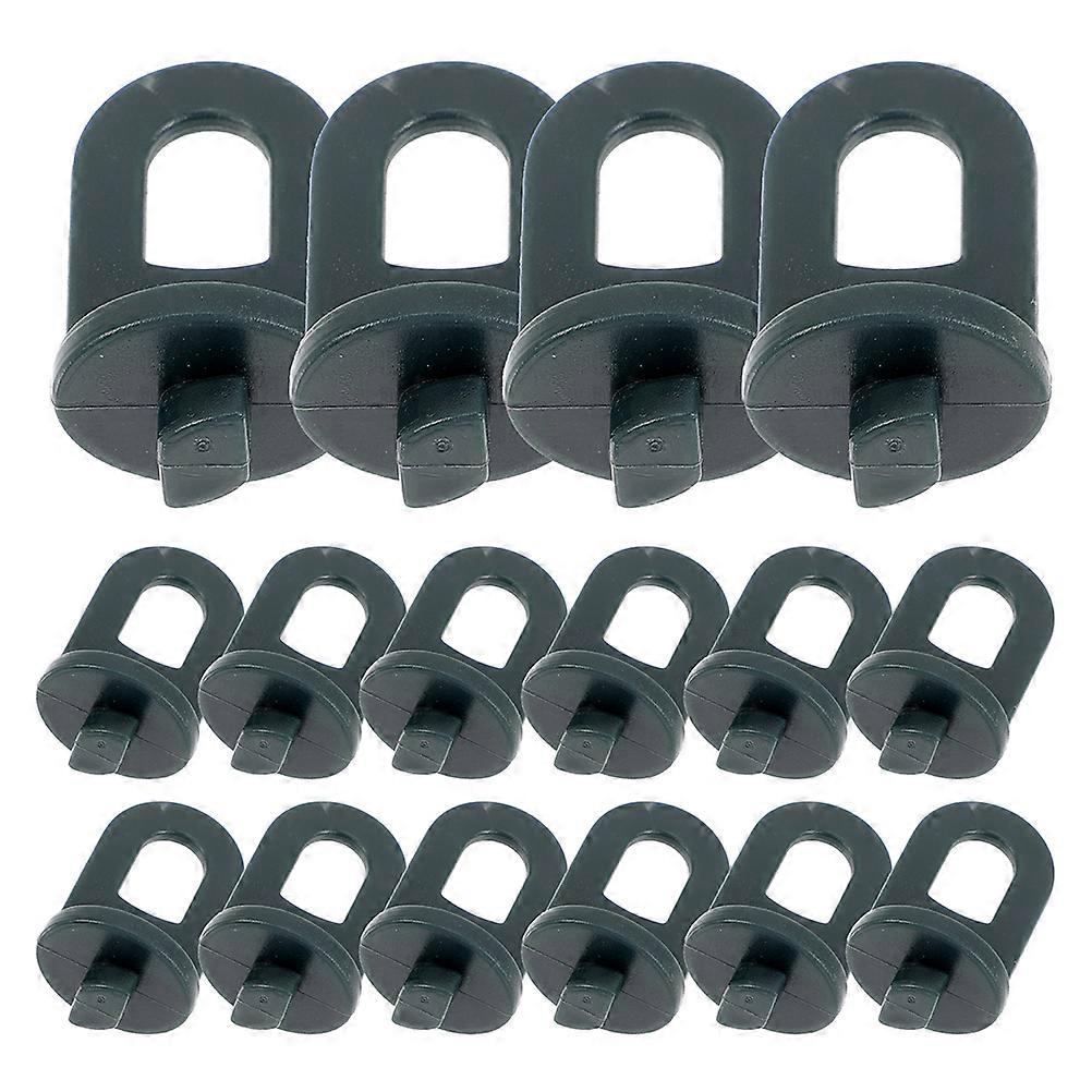 Plastic Greenhouse Hooks Plant Pot Hooks for Hanging 100Pcs Clips