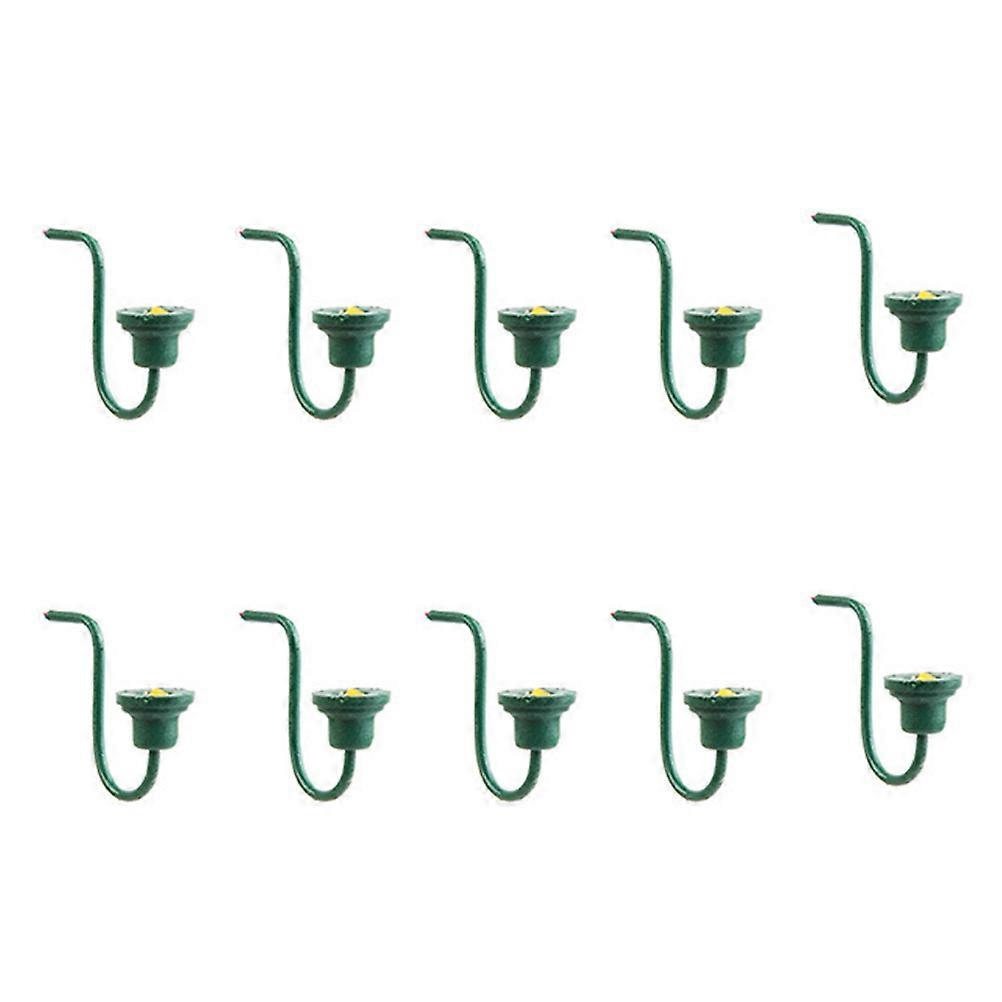 Mini Wall Lamp for DIY Made of Plastic Green Color Safe and Compact Size