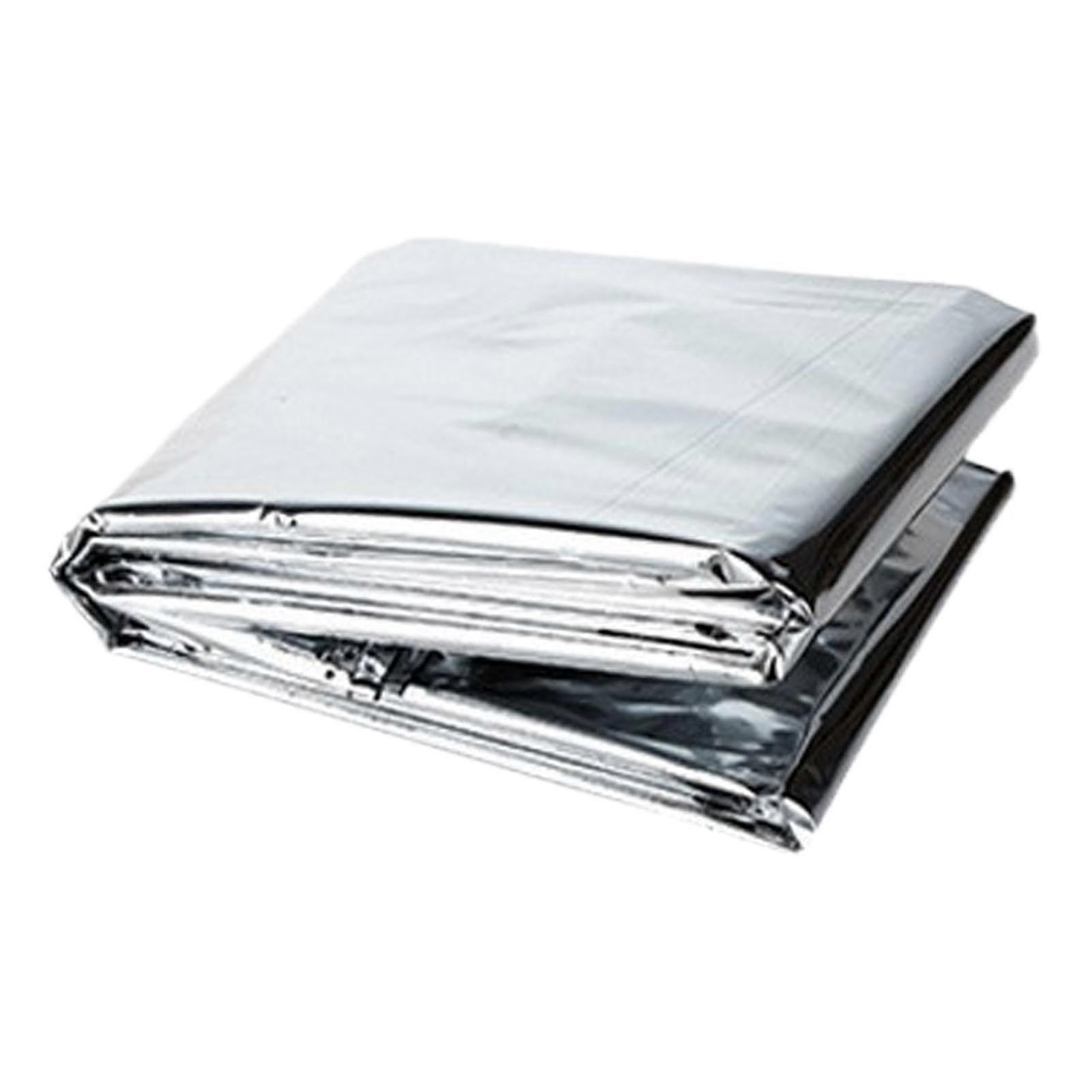 Emergency Blanket, Thermal Survival Blanket - Multi-Functional Outdoor Survival Thermal Blanket for Camping, Hiking, 210 x 140 cm