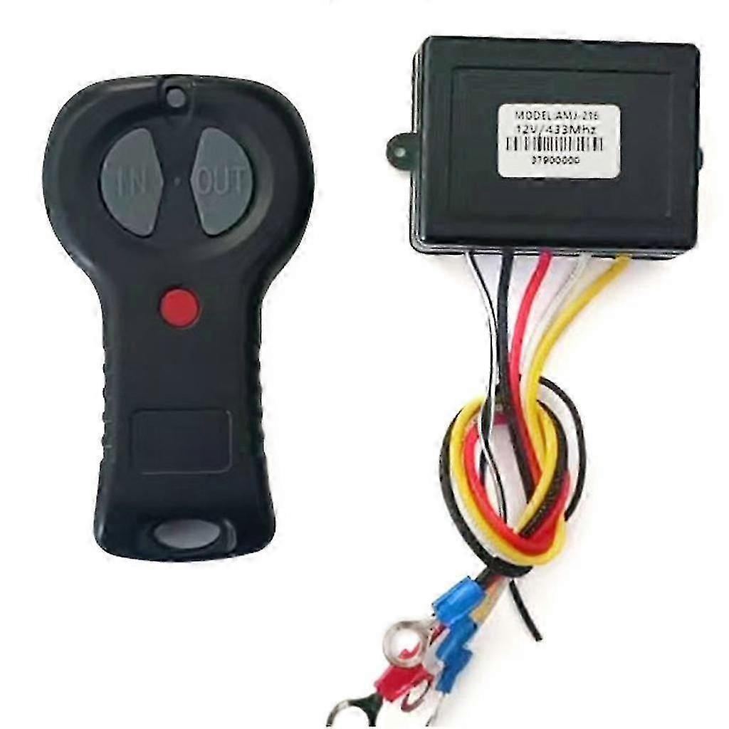 Wireless Winch Remote Control Kit 12V for Vehicles