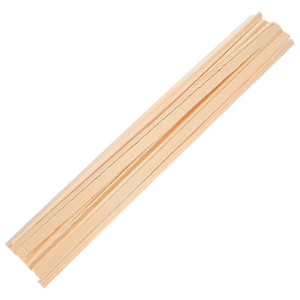 Furniture Moldings Wooden Strip Decor Wood Easy to Use Diy Enthusiasts 10Pcs