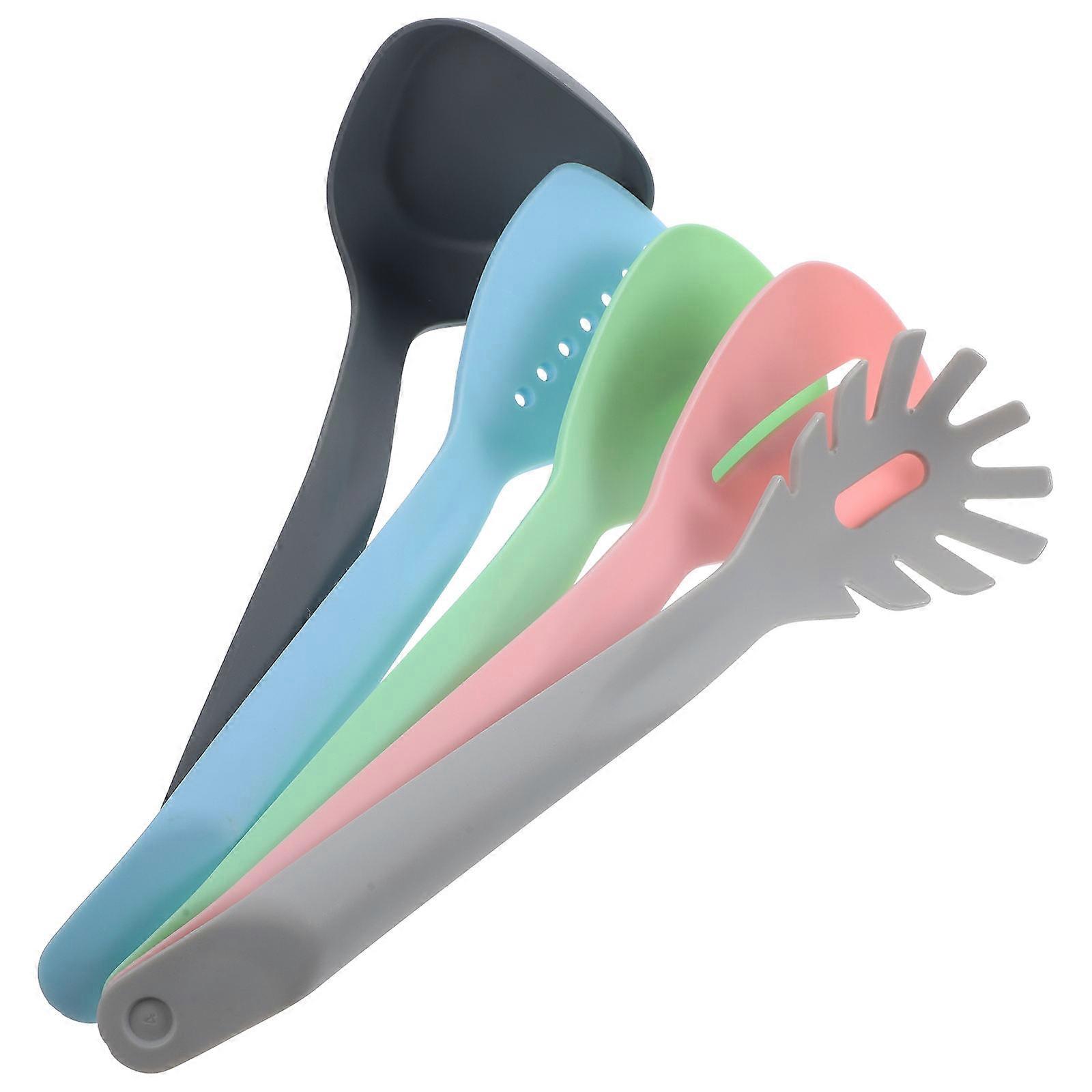 Wok Utensils Set Heat Insulation Assorted Color For Kitchen Utensils 32.50X10.50X9.50CM 1Set