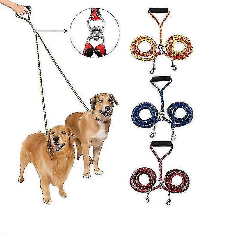One For Two Dog Leashes For Large Dog Leashes For Two Dogs