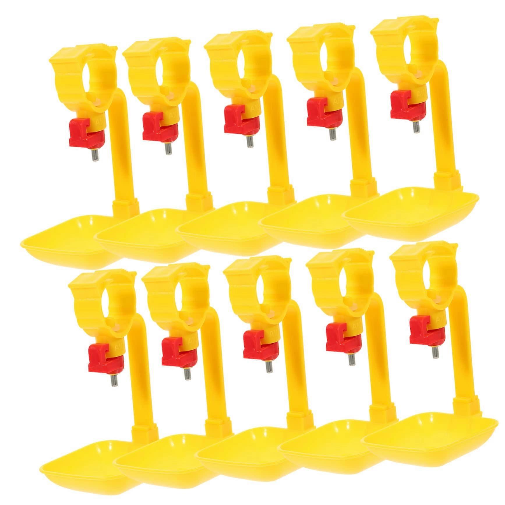 Poultry Drinker Automatic Plastic with Easy Install, Removable Feeder and Easy Fill