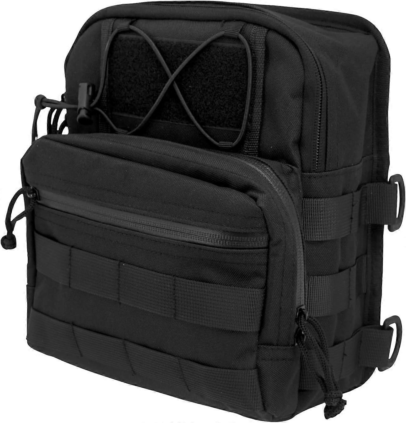 Motorcycle Handlebar Bag, Sissy Bar Tool Bag, Front Fork Storage Bag Universal T-Bar Bag Fit for Harley Softail Dyna Spor