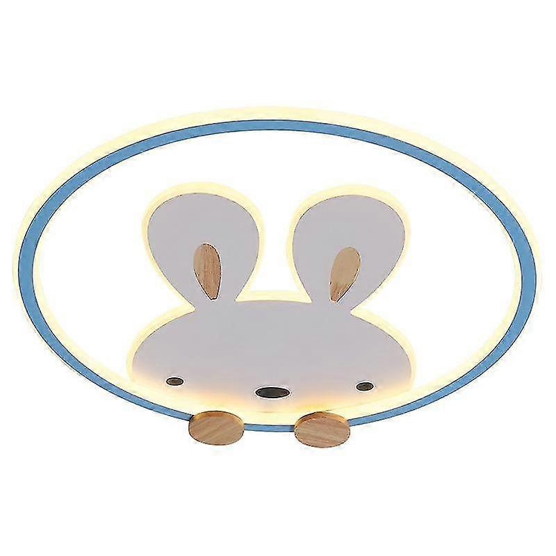 2025 LED Plafonnier pour enfants, Design de lapin mignon, plafonnier à intensité variable pour chambre de filles / garçons, Fami