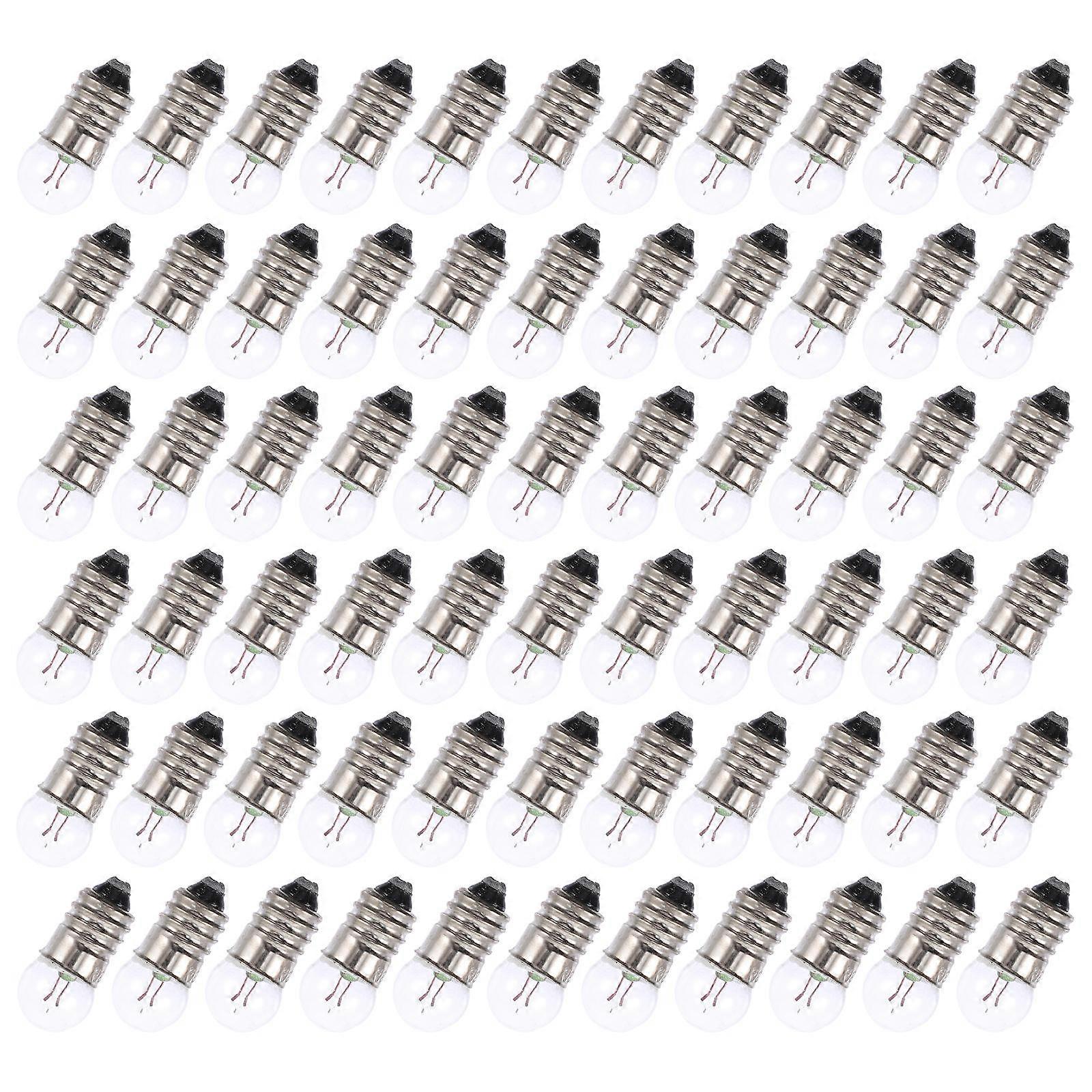 50pcs Small Light Bulbs for Physics Experiments – Durable Electric Bulbs for School Supplies and DIY Projects