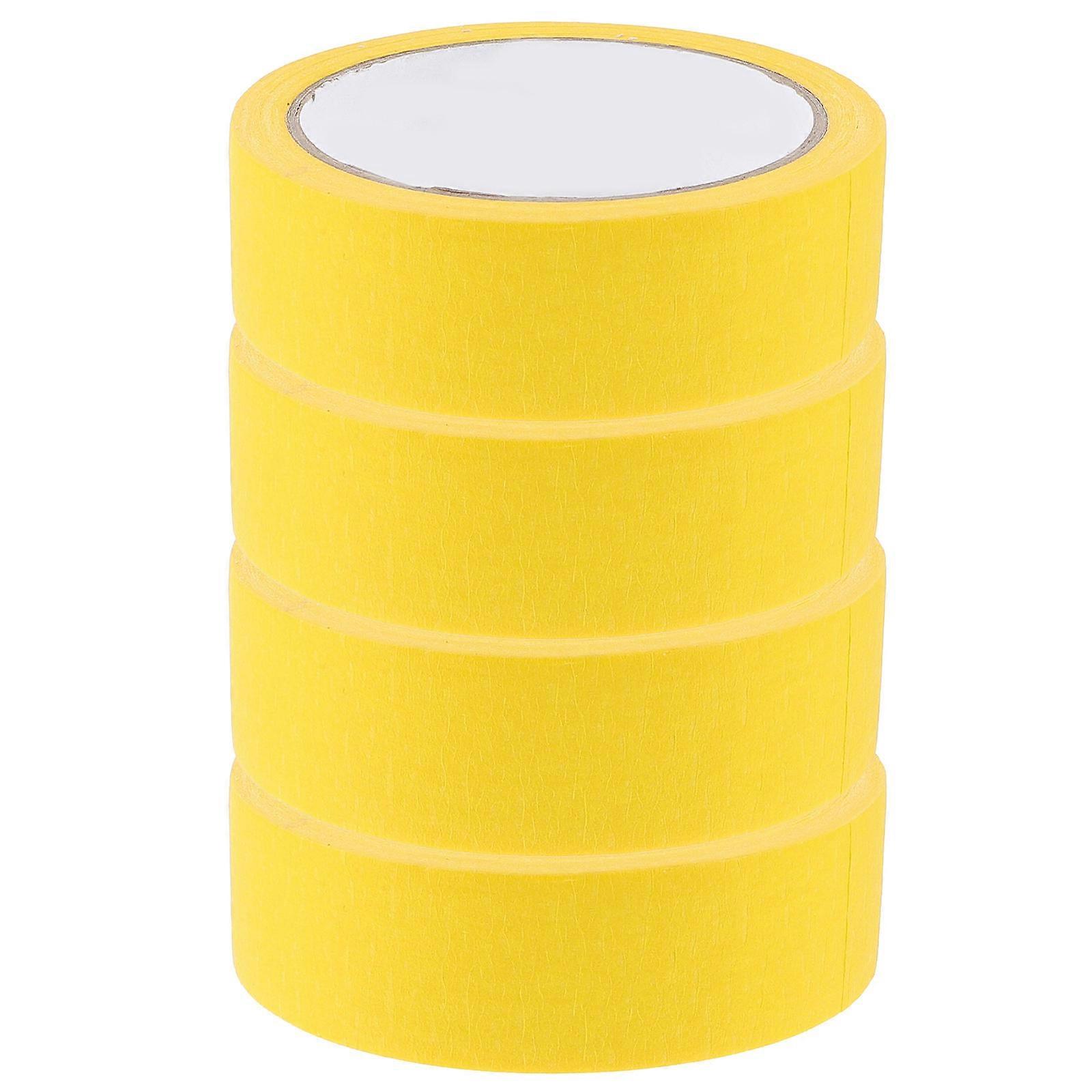 Painter Tape Masking Tape Yellow Premium Crepe Paper with Versatile Surface Adhesion for Home Use