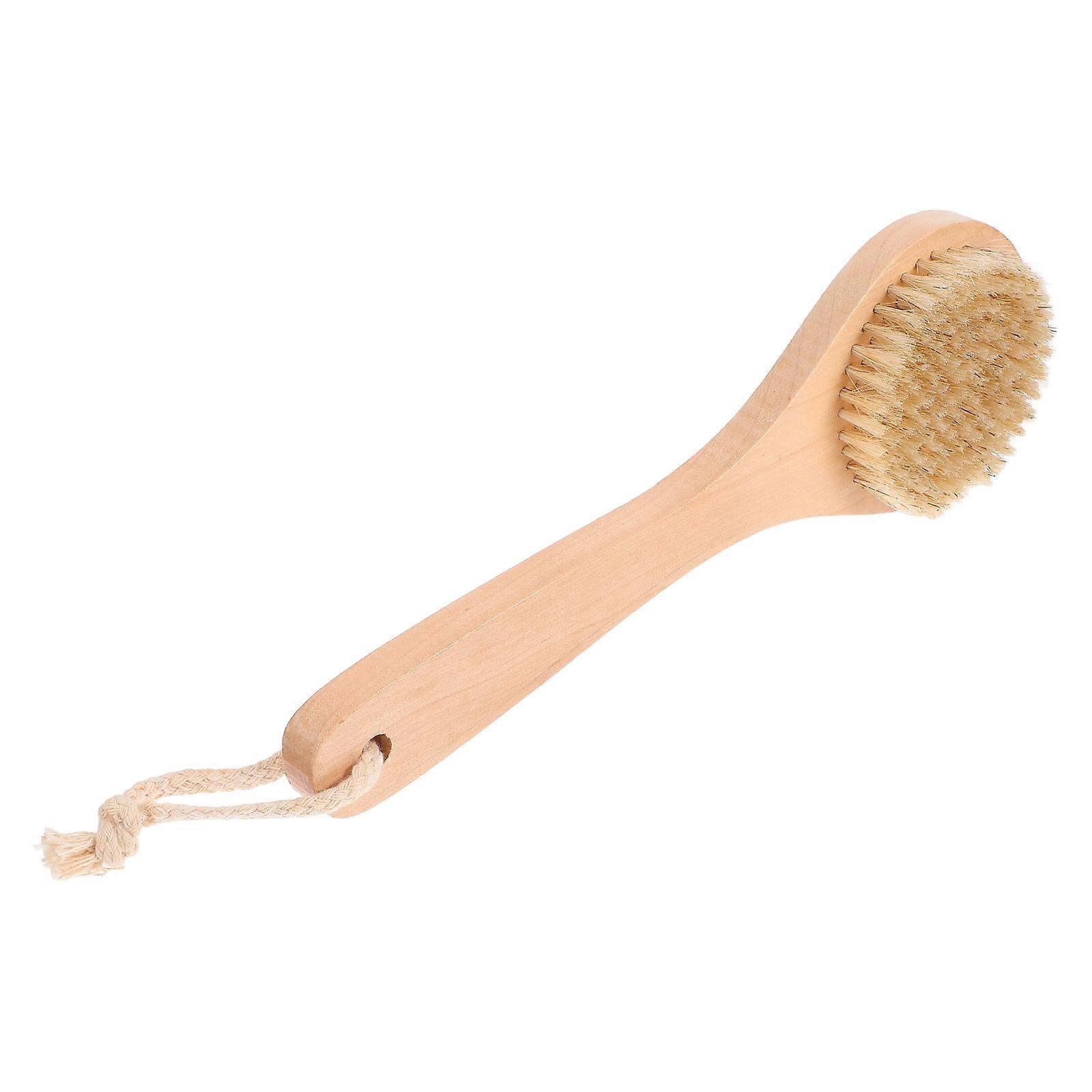Beach Sand Remover Brush with Soft Bristles for Feet Made from Durable Schima Superba Efficiently Cleans Sand 7 inch
