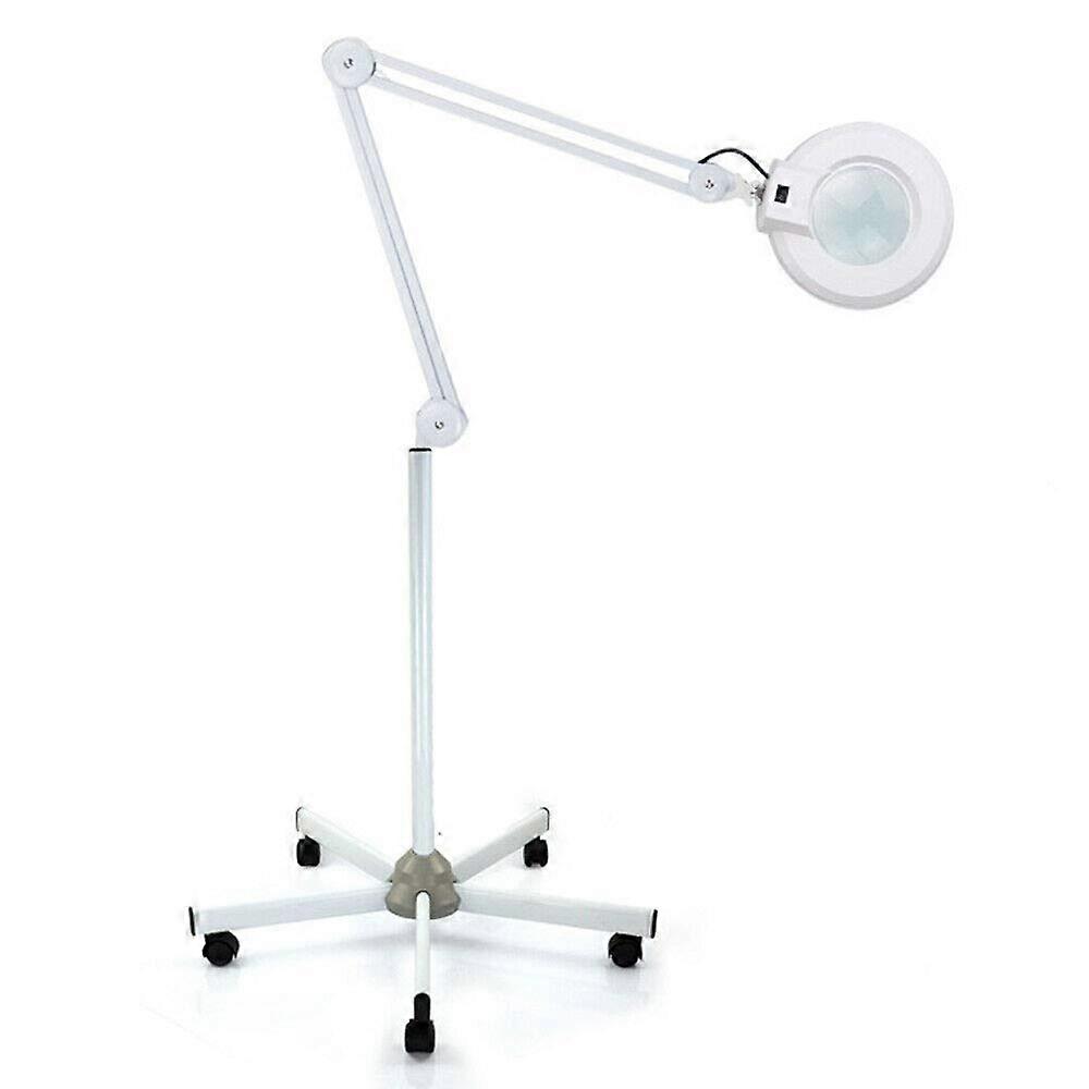 5 x LED Magnifying Light For Workplace Light 5x Magnification, Dioptre Stand Magnifier, Adjustable Cosmetic Salon Lamp 22W