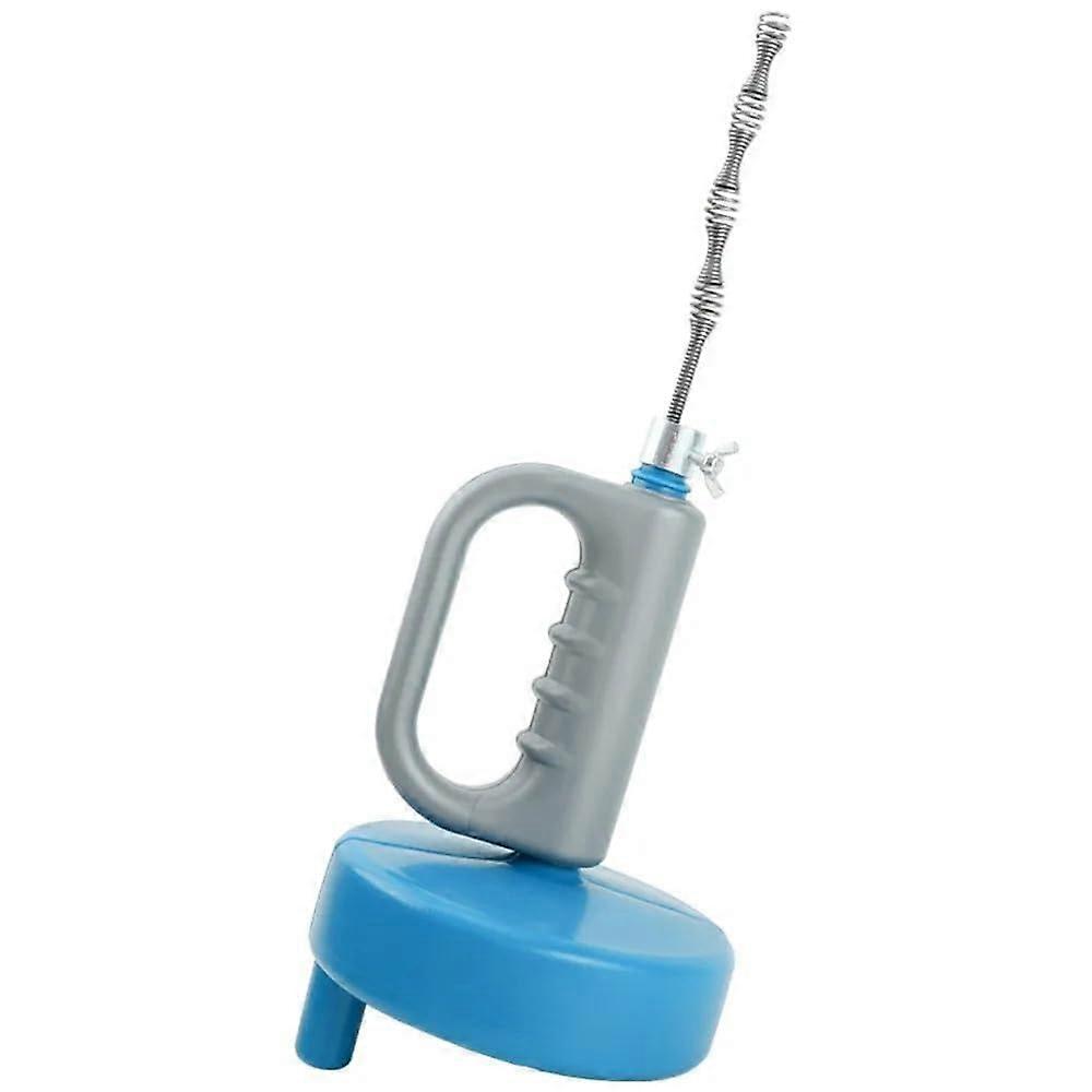 Kitchen Toilet Sewer Blockade Hand Tool - 5 Metre Extendable Pipe Excavator Spring Dredge Drill for Drain Cleaning