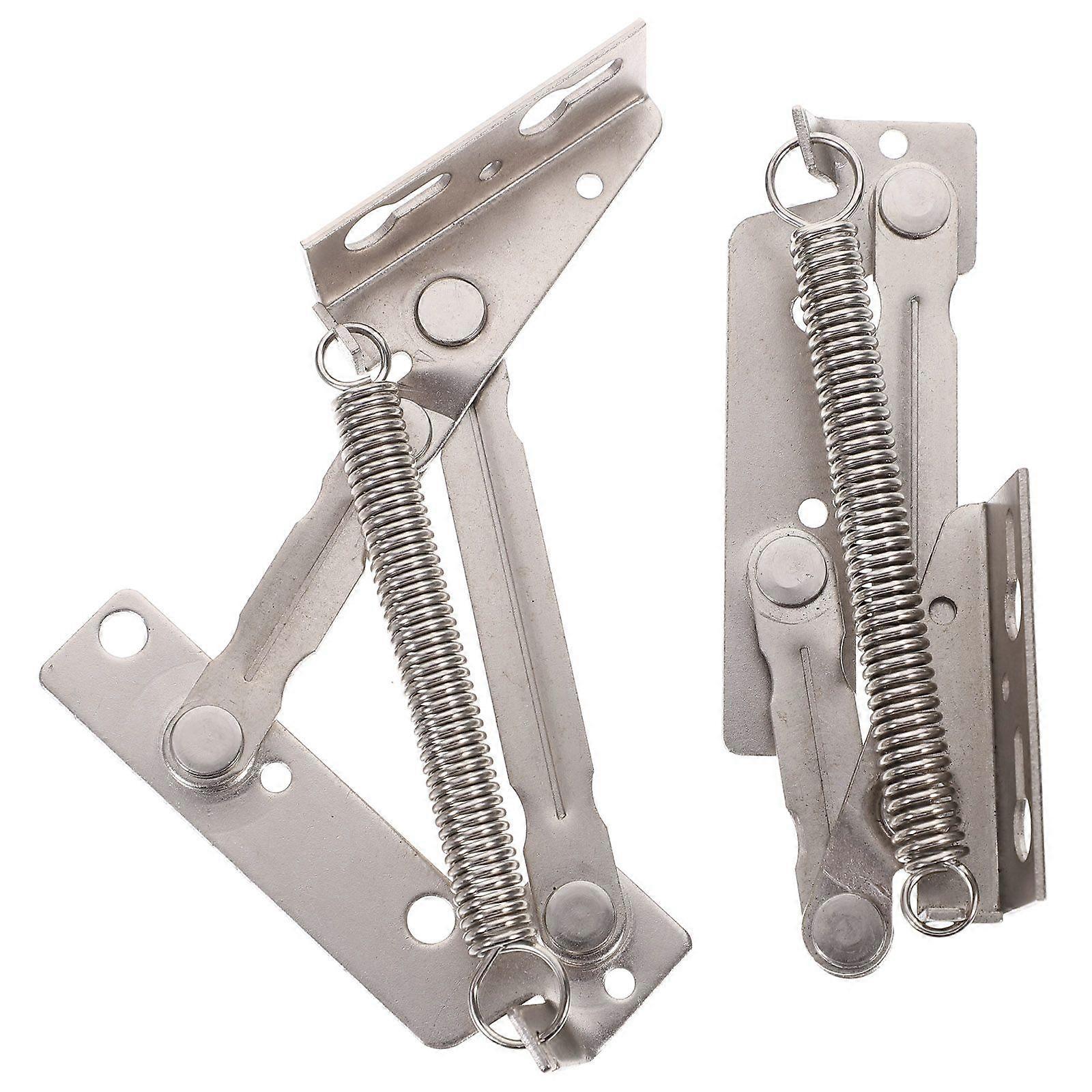1 Pair Lift And Up Hinge Spring Loaded Hinge Lid Support Locking Hinge Support