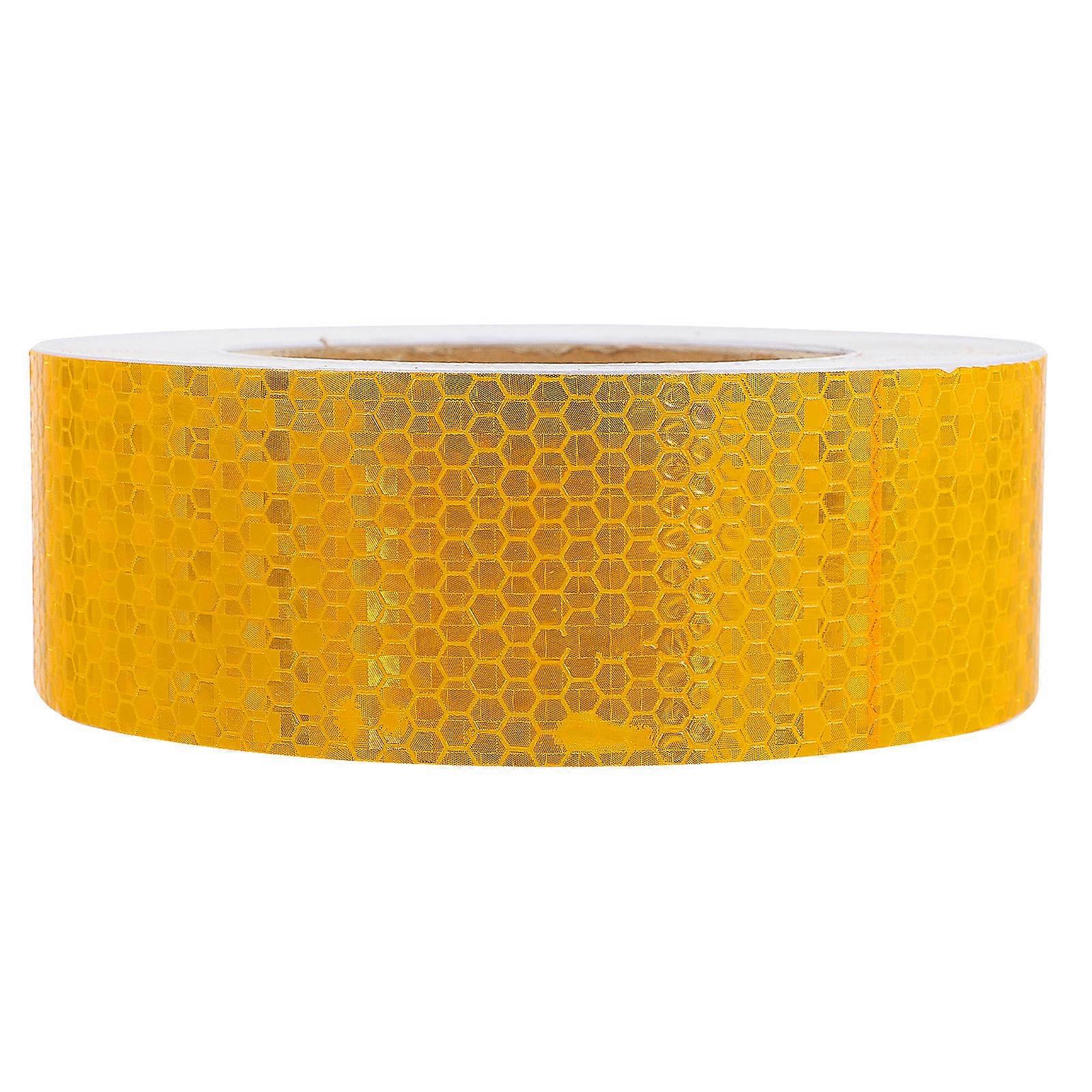 Warning Tape Fluorescent Safety Reflective Tape for Warning Use