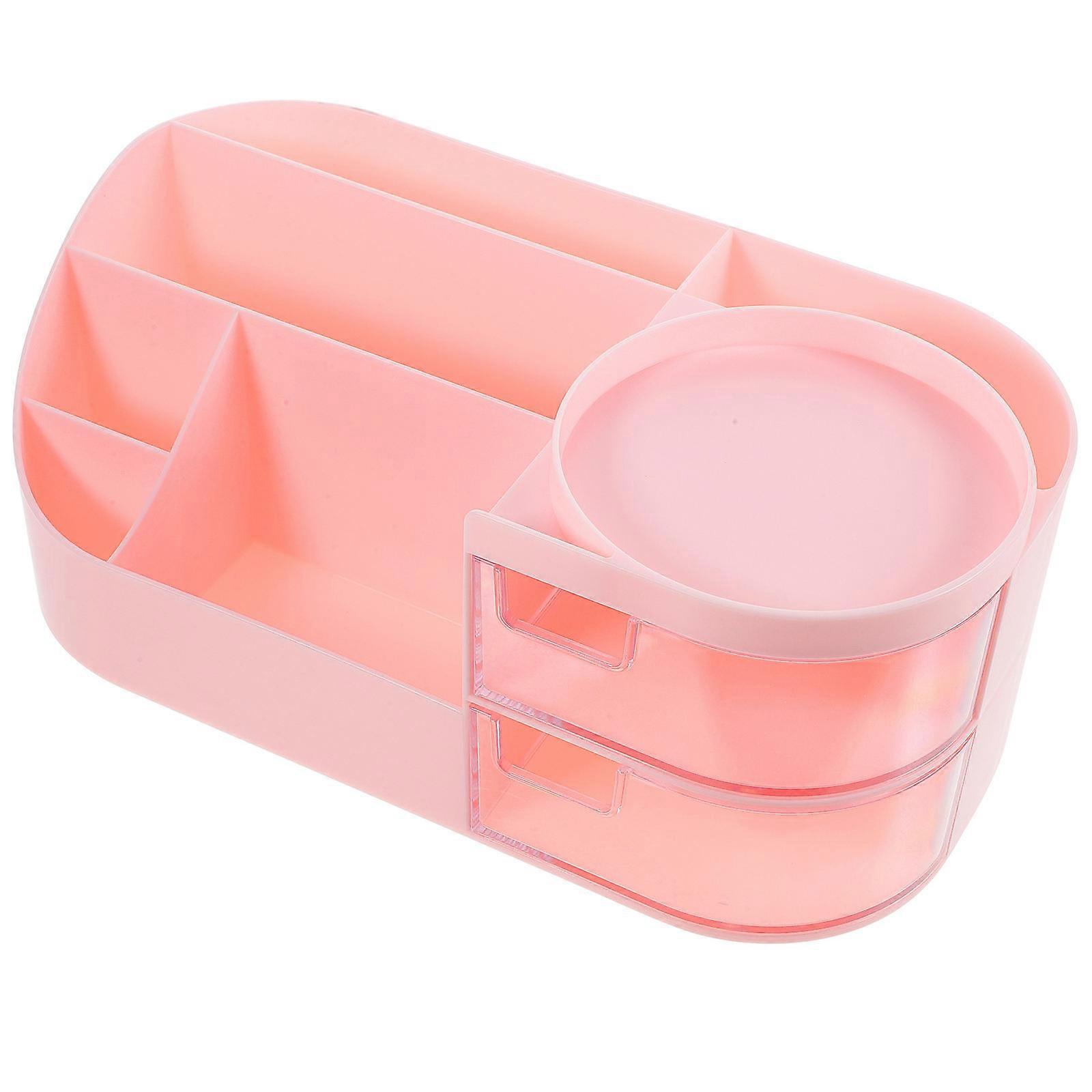 Multi-Functional Makeup Organizer For Desktop And Bathroom Use 1Set