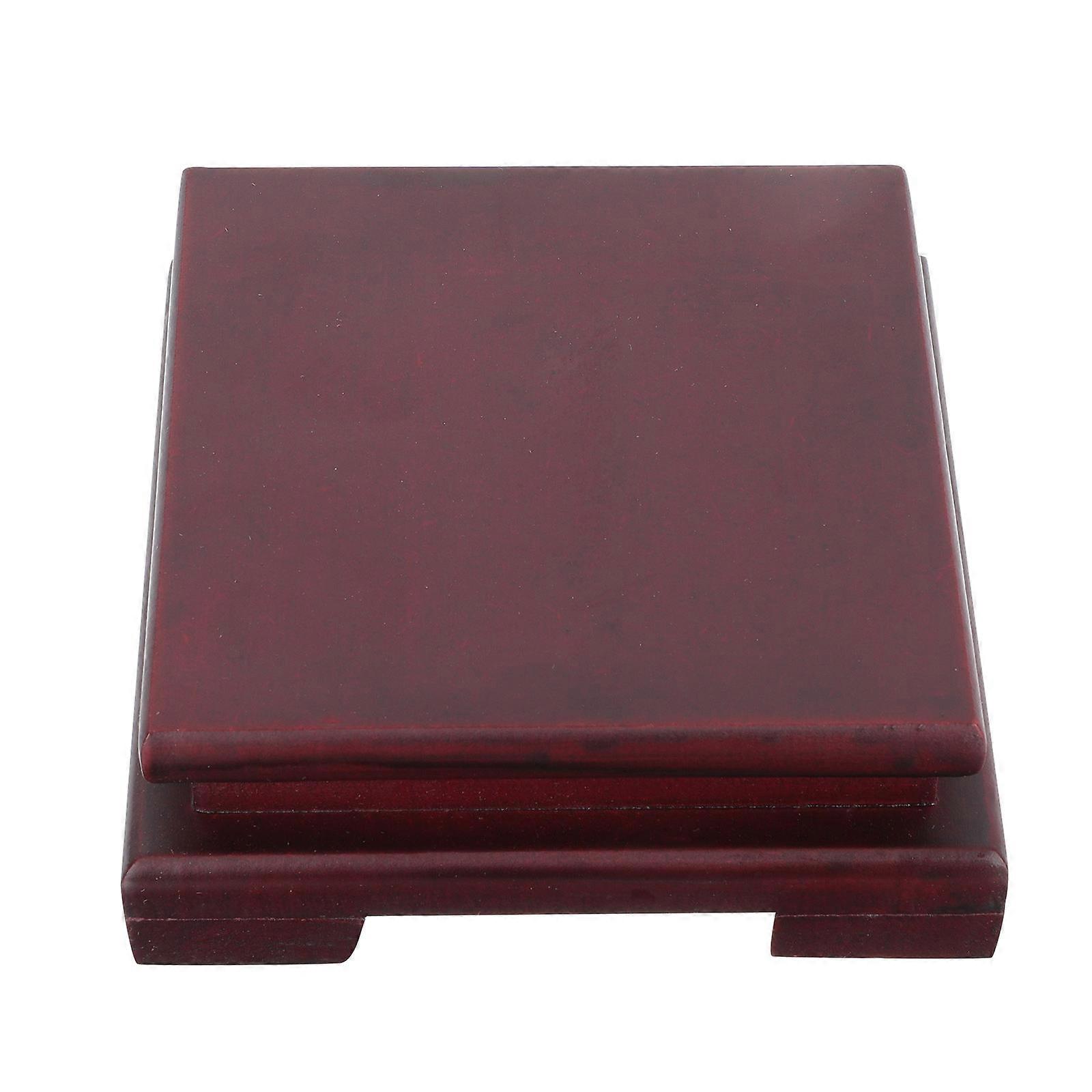 Board Craft Adornment Base for Home Use Adds Elegance to Vases and Decorations 7.87x7.87x0.79 Inches