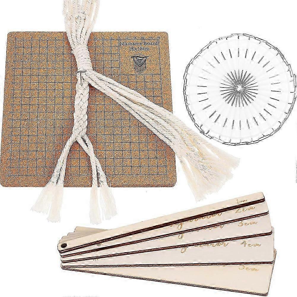 DIY Macrame Kit with Macrame Board and Pins Kit Macrame Tools Macrame Supplies