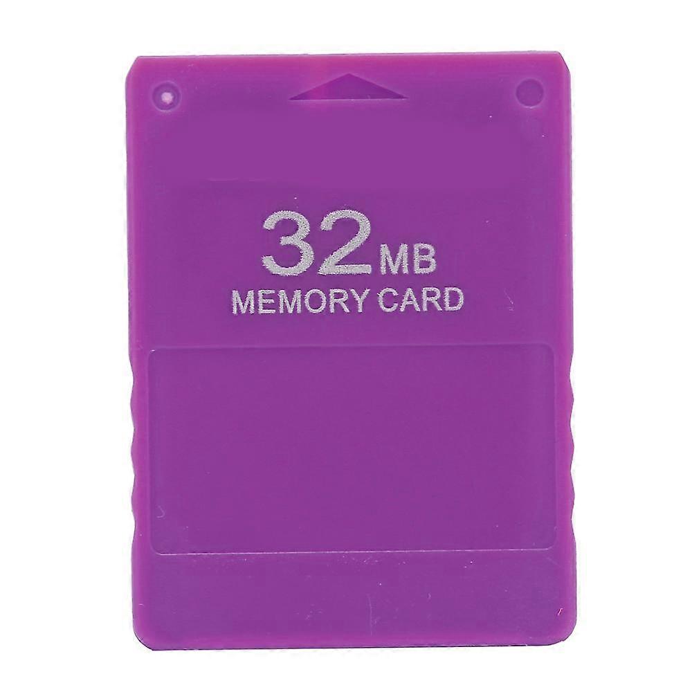 32MB High Speed Portable Memory Card for PlayStation 2 - Purple