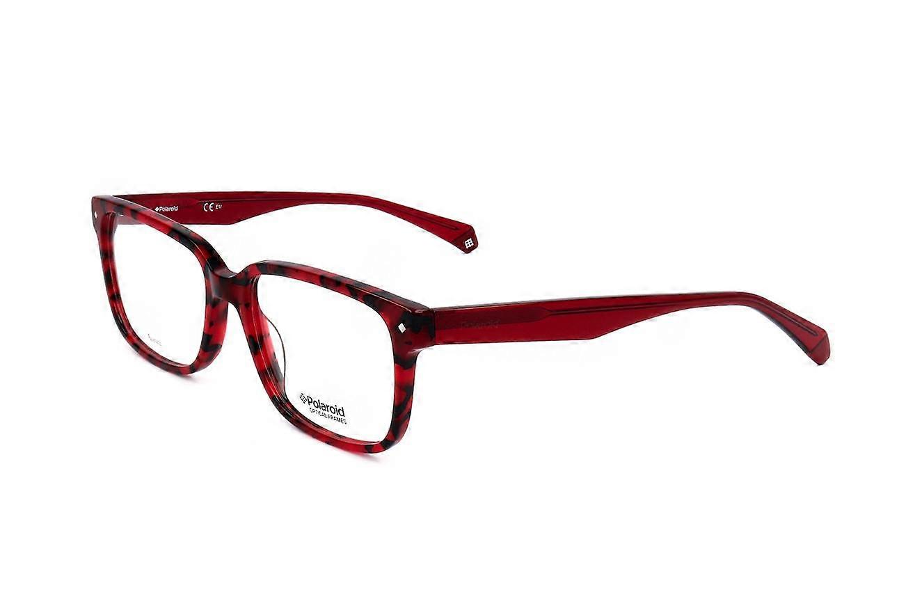 Eyewear Frames Polaroid PLD D334 O63 HAVANA RED 55/17/145 MAN