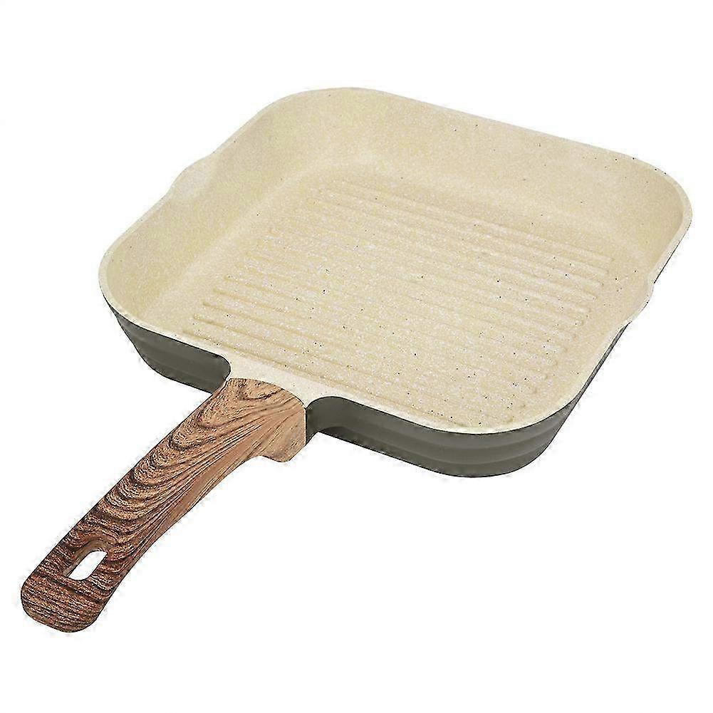 Square Non-Stick Maifanstone Frying Pan - Durable Nonstick Steak Skillet for Easy Cooking & Healthy Meals