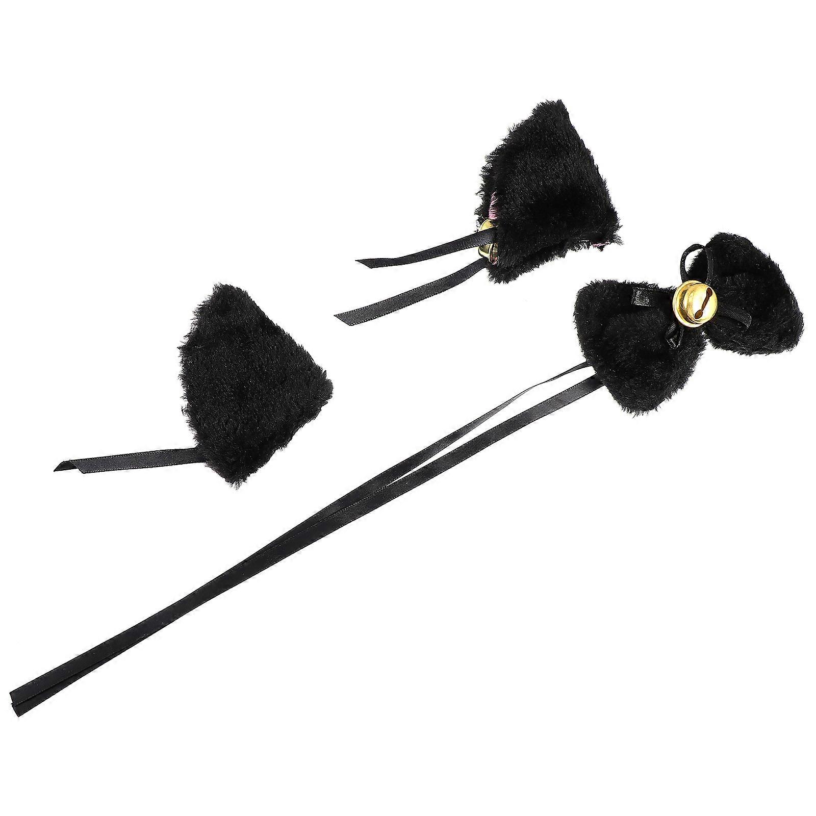 Adorable Hair Clips Set For Girls In Black Suitable For Various Festive Occasions 1 Set