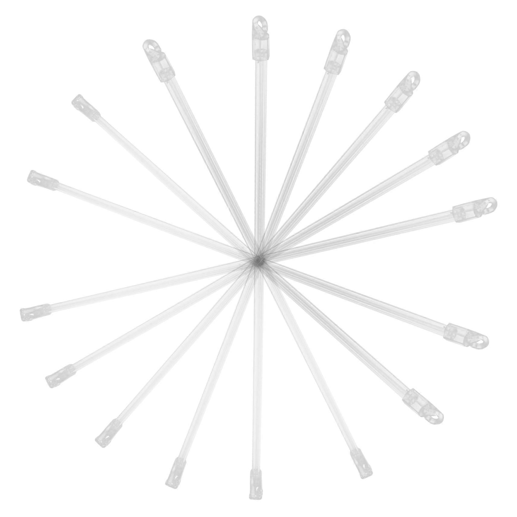 8 pieces plastic blind slats vertical blinds replacement rods with hooks sturdy and durable blinds for window decoration and easy operation