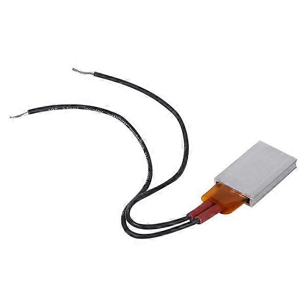 AC/DC 12V Thermostatic Aluminum Shell Ceramic Heating Plate Constant Temperature Heater 80℃