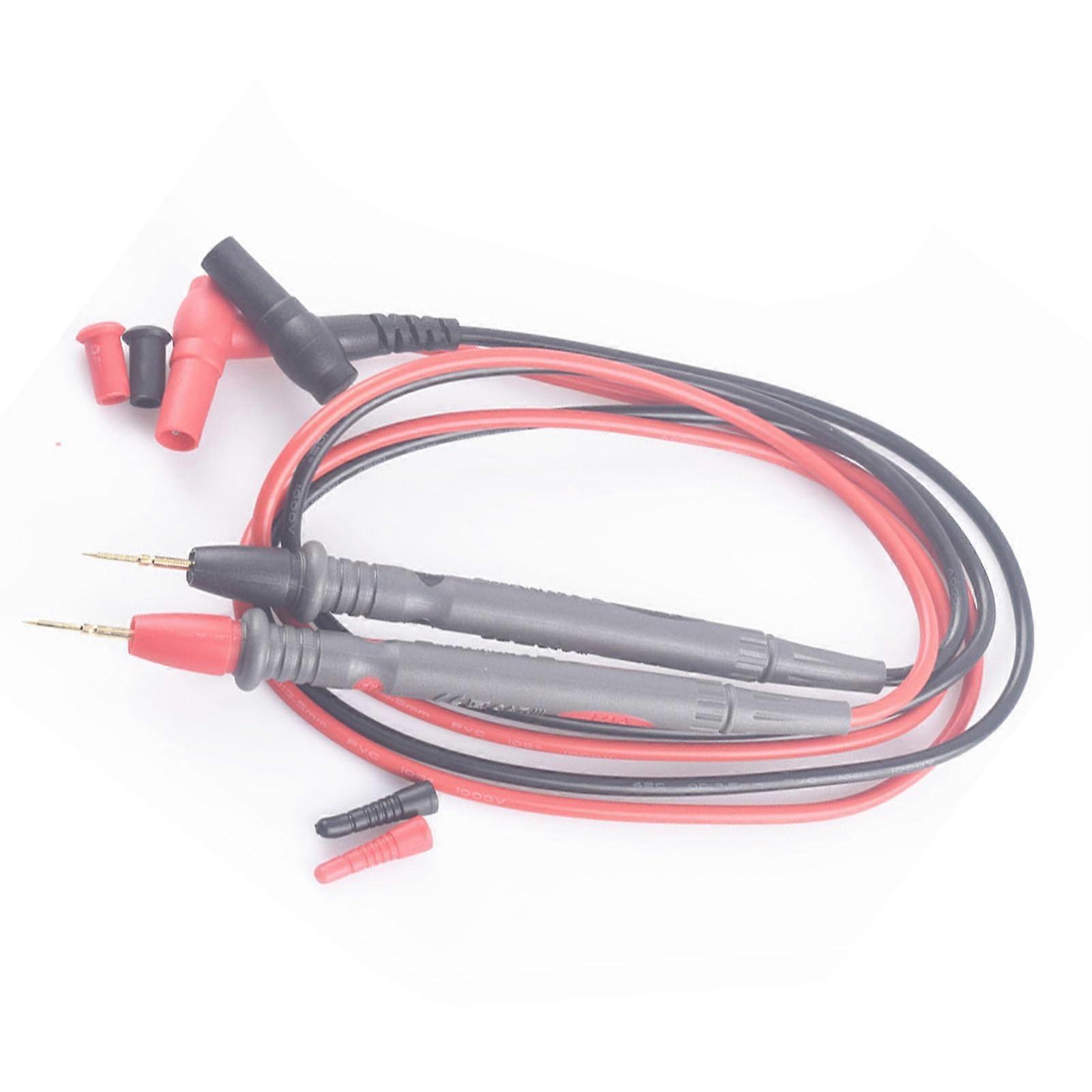 1000V 10A Fine Tip Test Pen Precision Copper Wire Gold Plated Test Probes for Electronic Multimeter