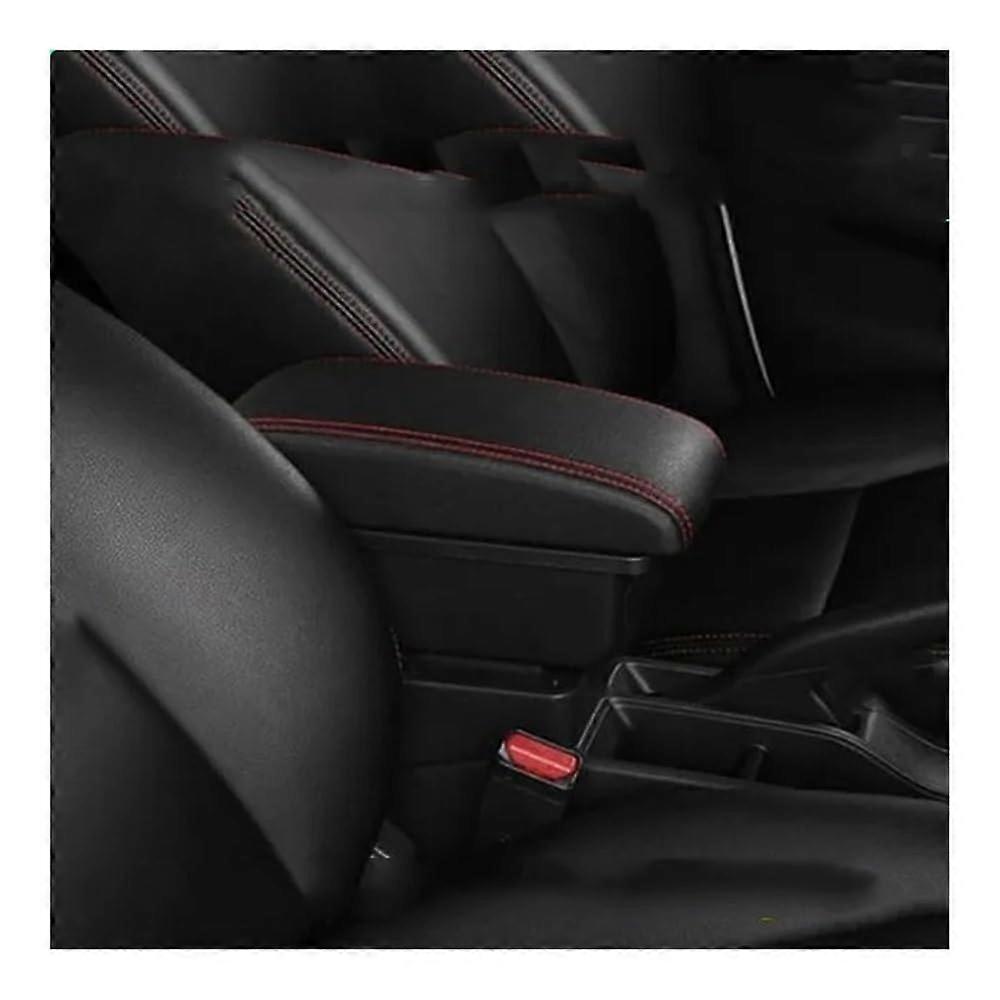 Center Console Armrest for Toyota Agya Central Storage Box A1 red line