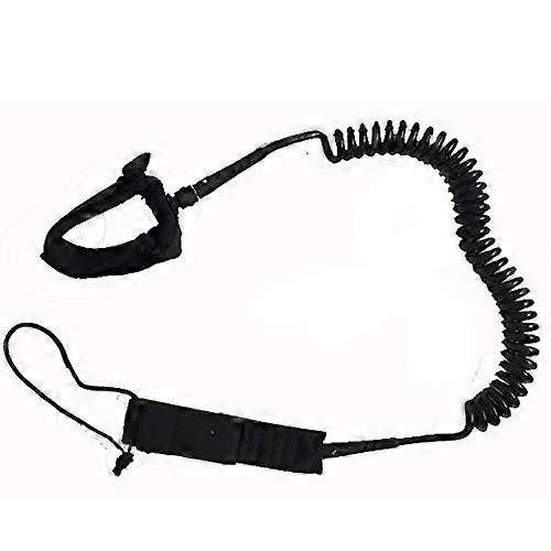 Surfboard Leash with Velcro Fastening Metal Double Swivel 5 Colors 6 Feet 5.5 mm TPU Linen