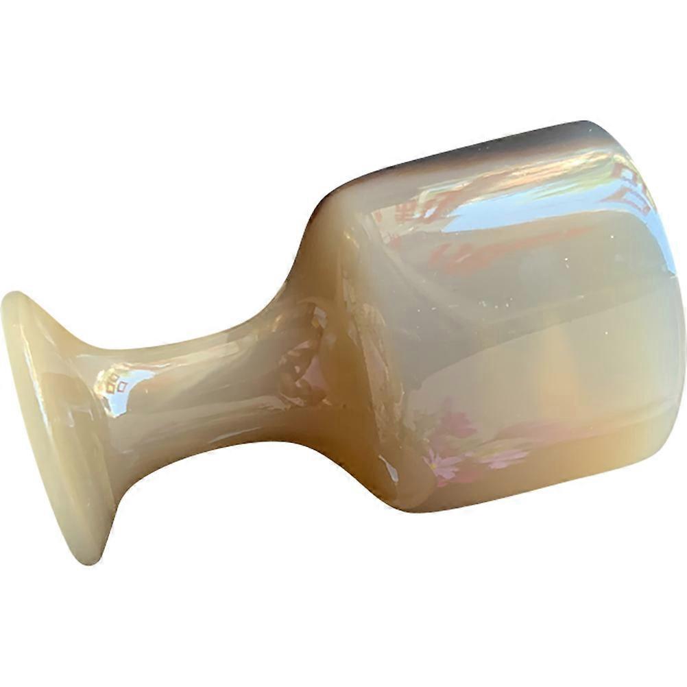Decorative Drinking Goblet for Storage Use Multi Color Synthetic Material Lightweight Home Decor 3.5 in