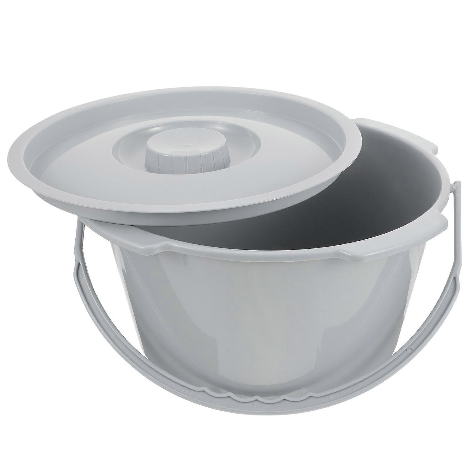 Splash Proof Bucket Commode Chair Portable Toilet Bedroom Urinal Bedside Commode Bucket Commode Chair Bucket Urine Bucket Commode Chair Pail Urine