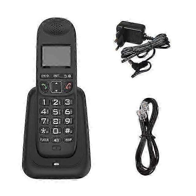 Expandable Cordless Phone System With 3 Es Display Caller Id Hands-free Calls Intercom Conference Call Mute Function  hk
