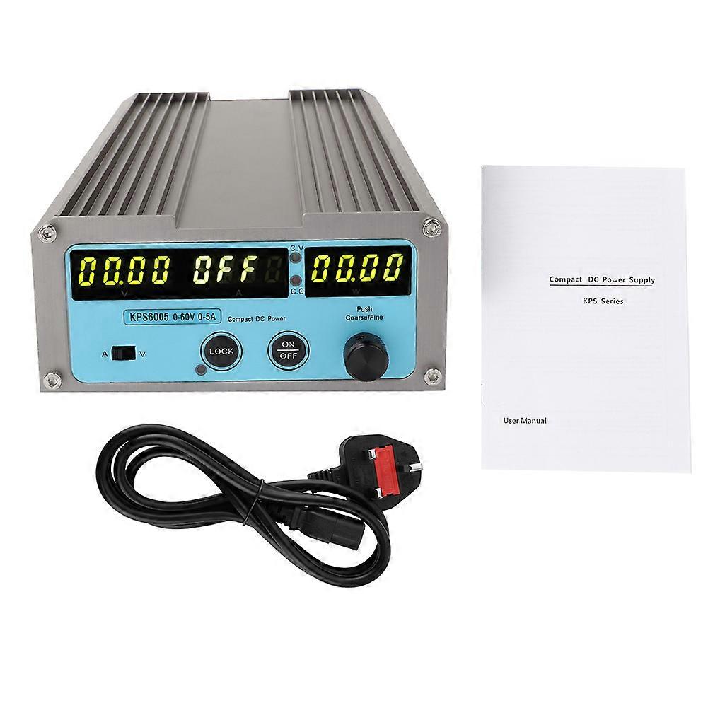 0-60V 0-5A Output Adjustable Digital DC Power Supply 4-digital Display