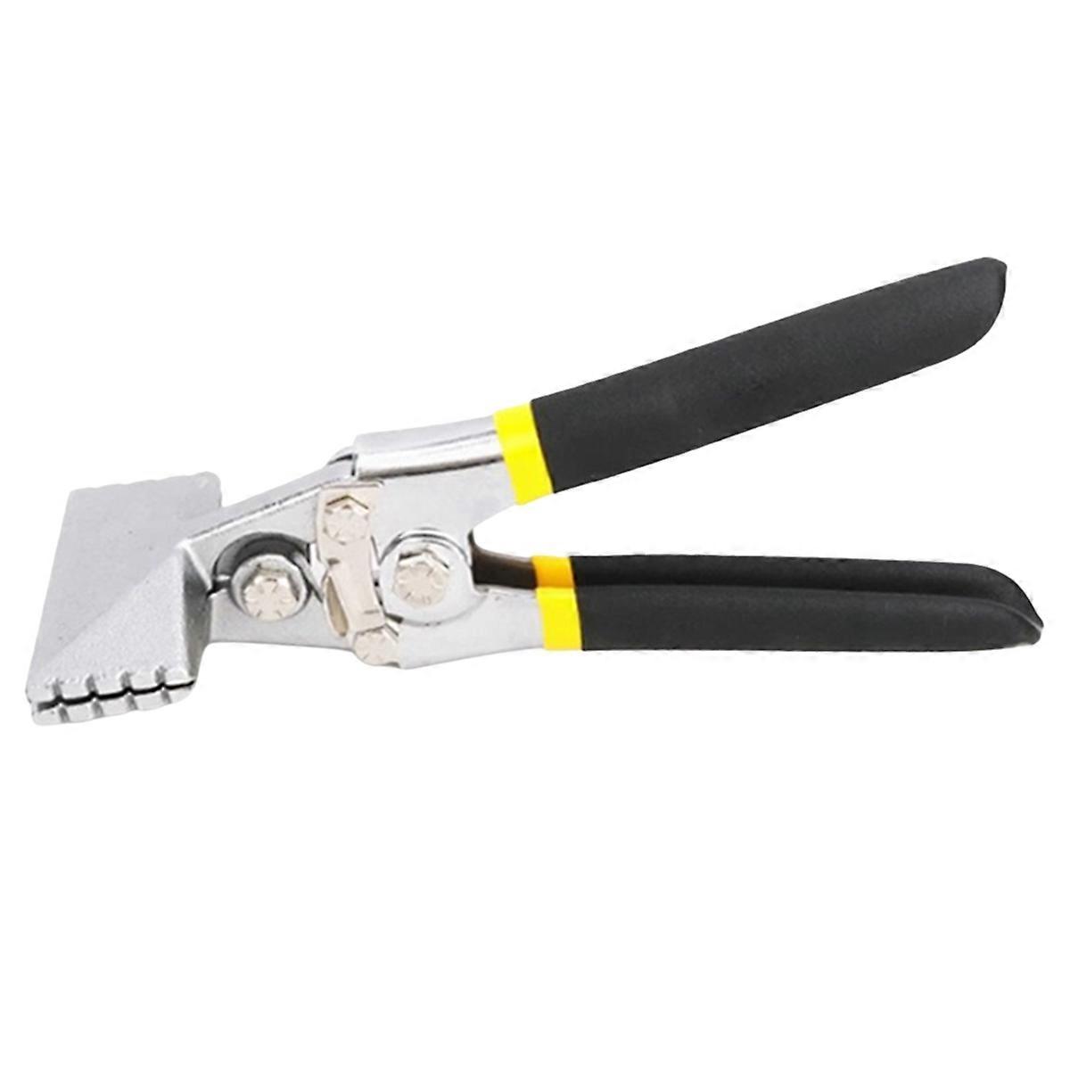 Sheet Metal Bending Pliers with Wide Jaws